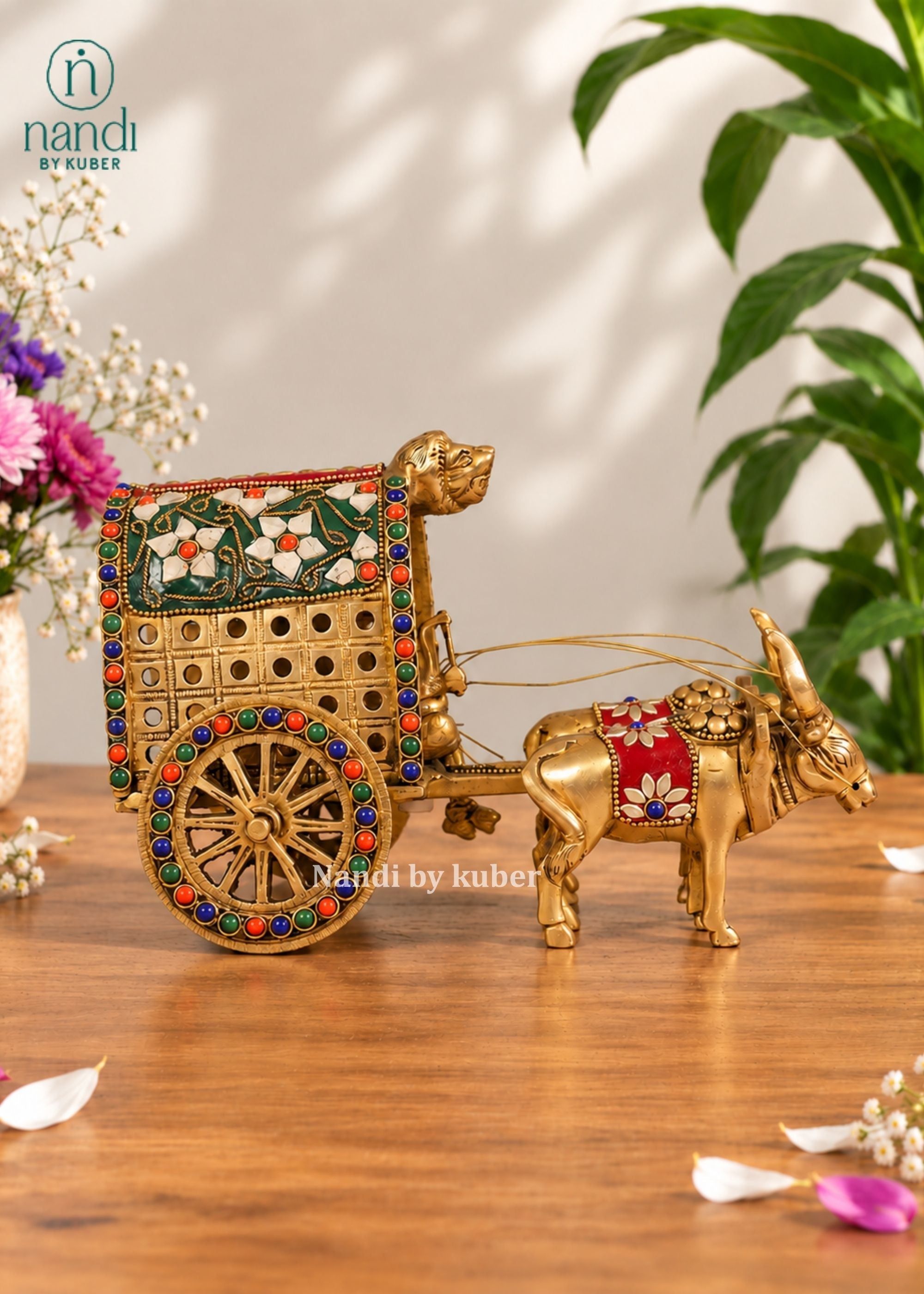 Brass Bullock Cart