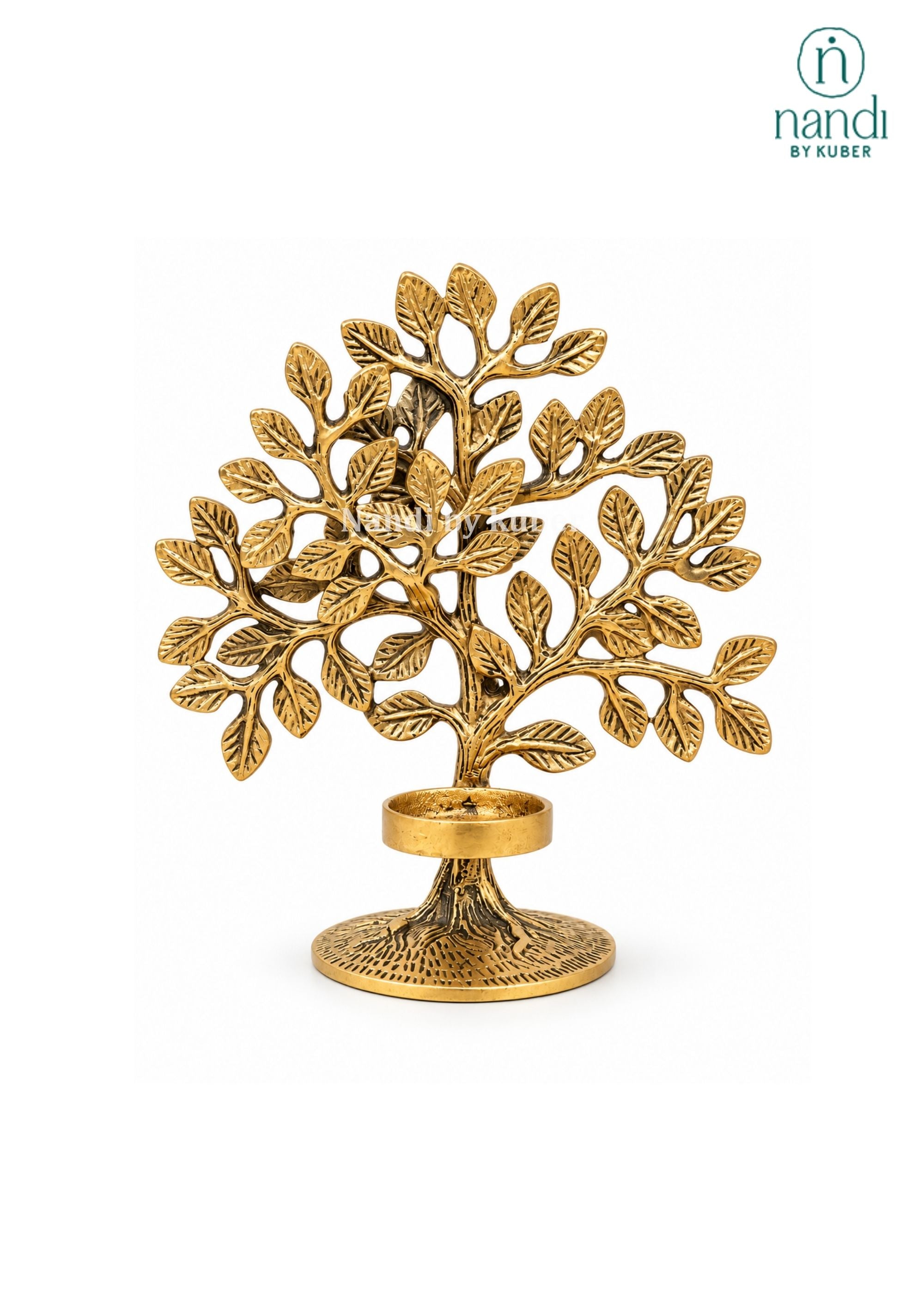 Brass Tree Candle Stand