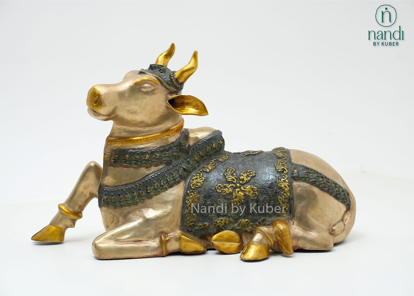 Brass Nandi Sitting Three tone