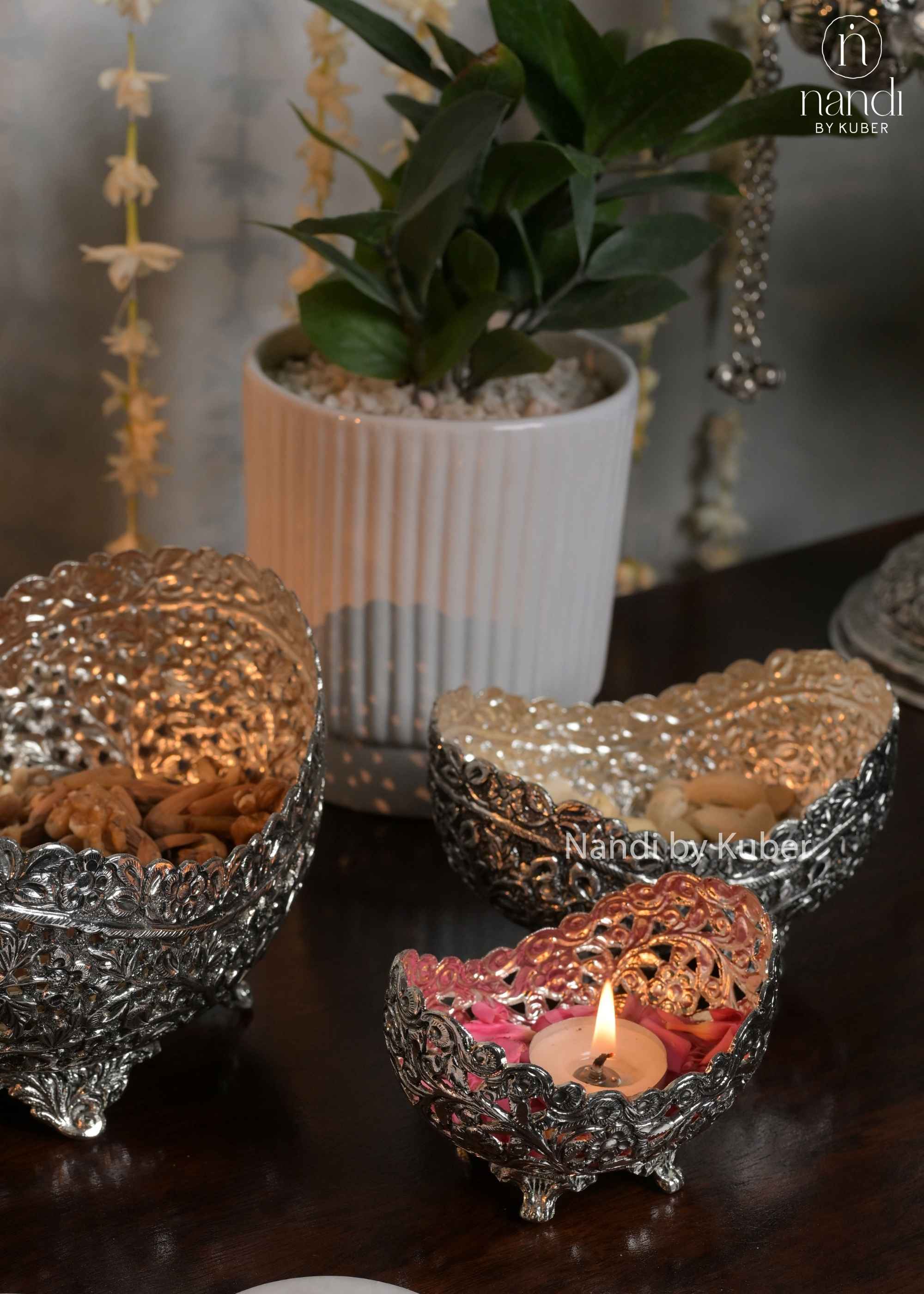 Metal Fruit Bowl