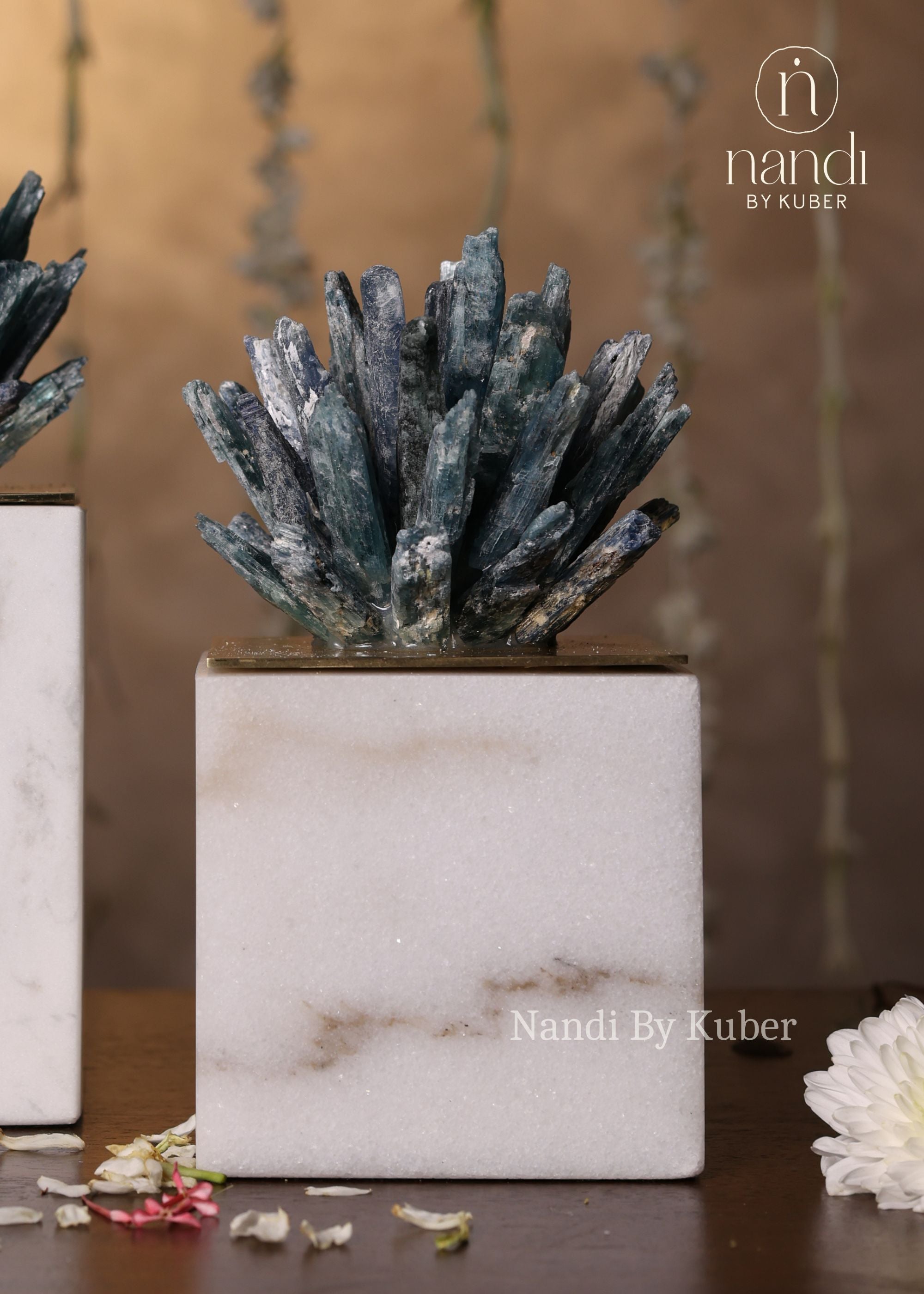 Kyanite Cluster with Marble Base Medium - additional view