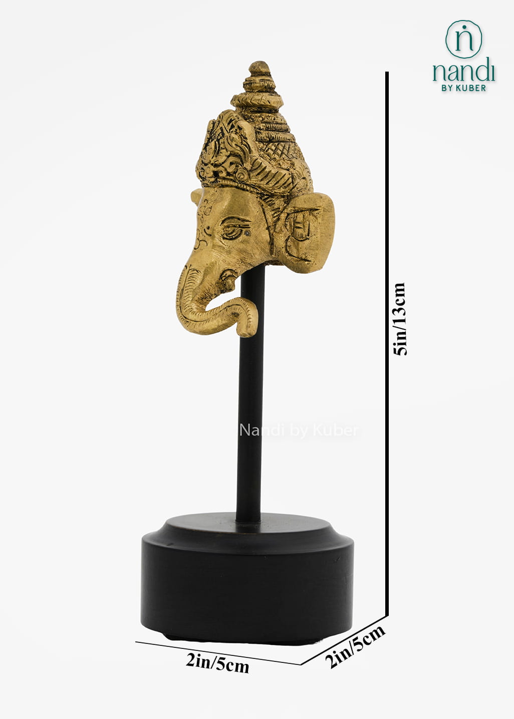 Brass Ganesha Table Top Decoration