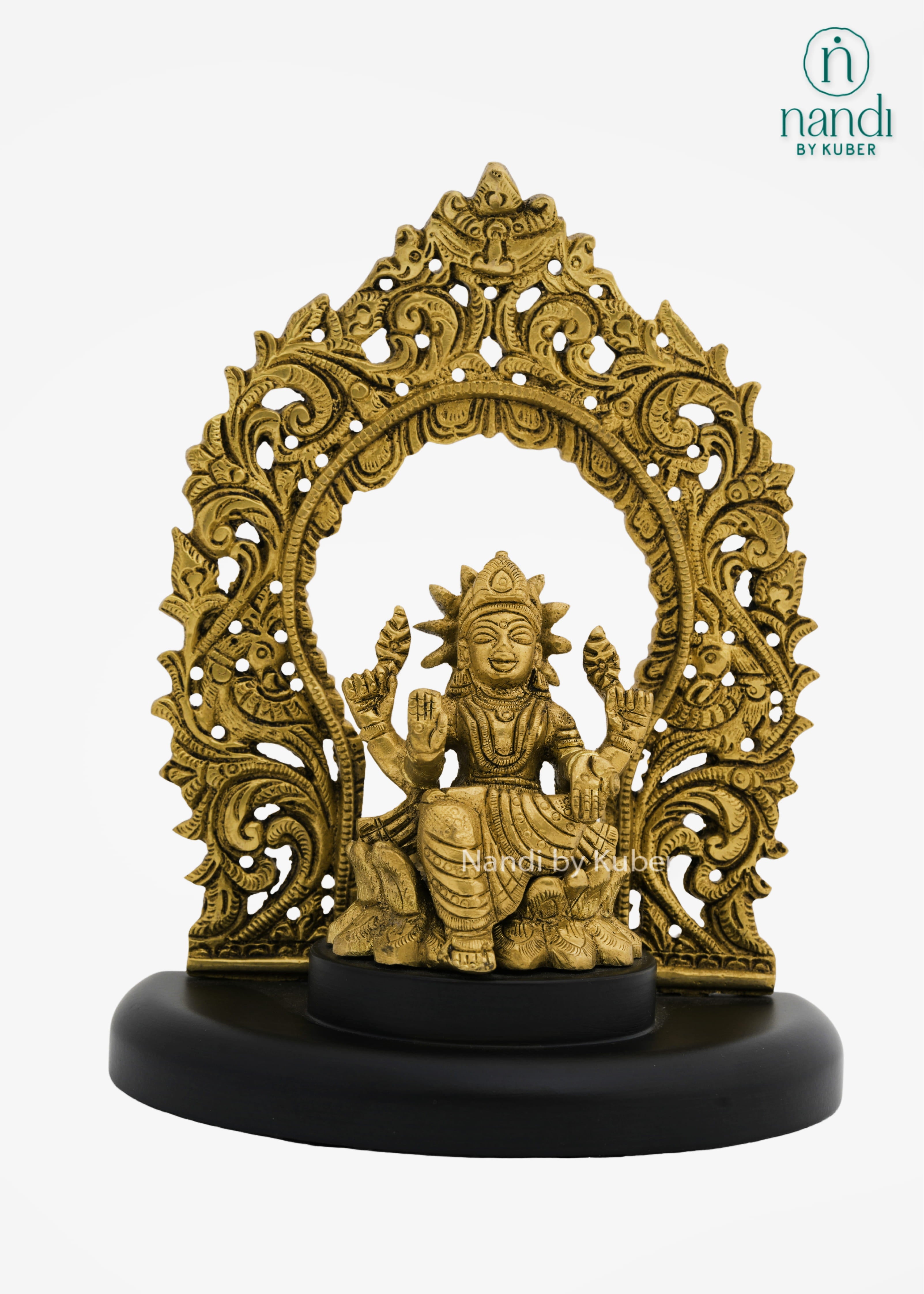 Brass Arch Laxmi With Base