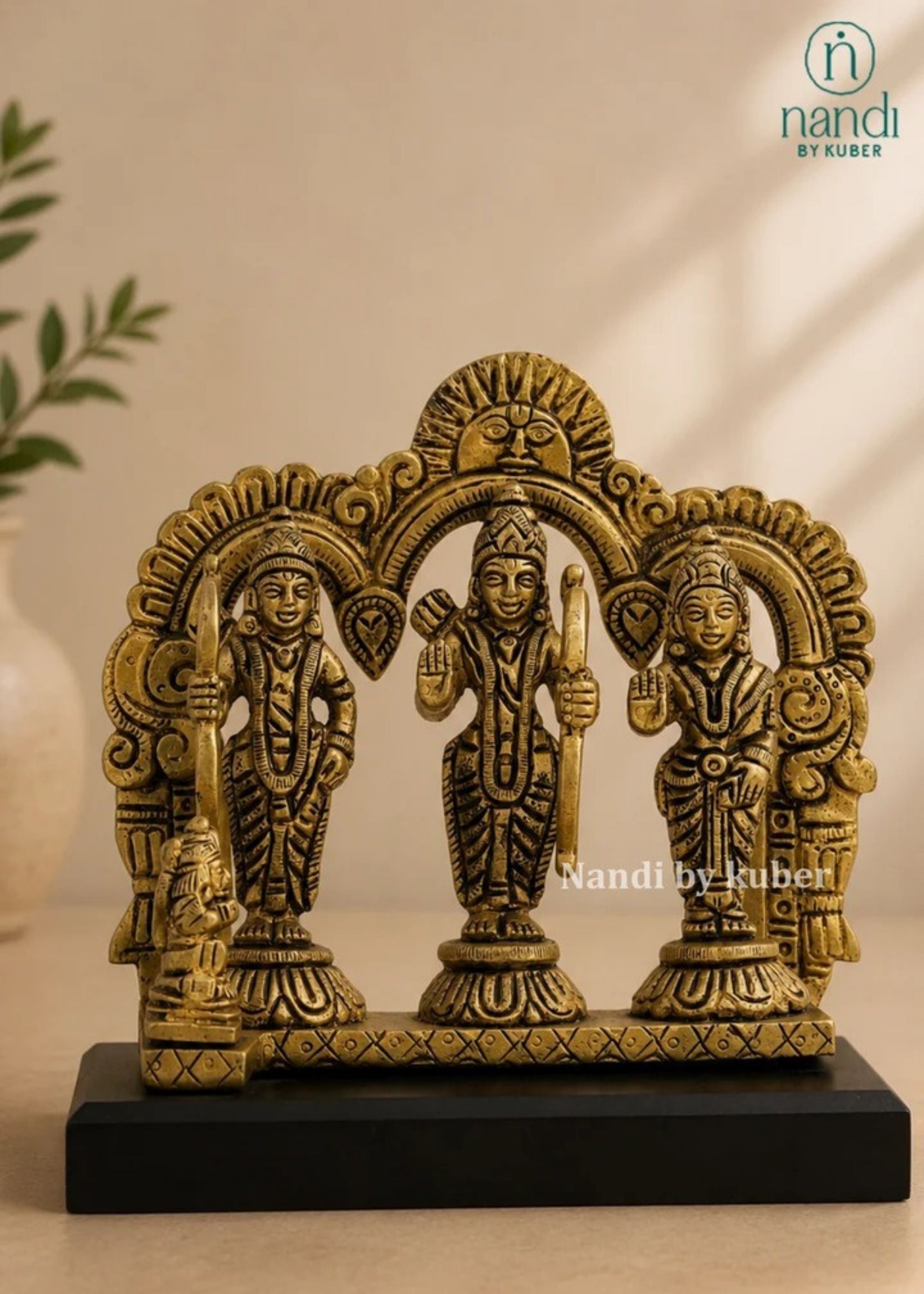 Brass Ram Darbar Base