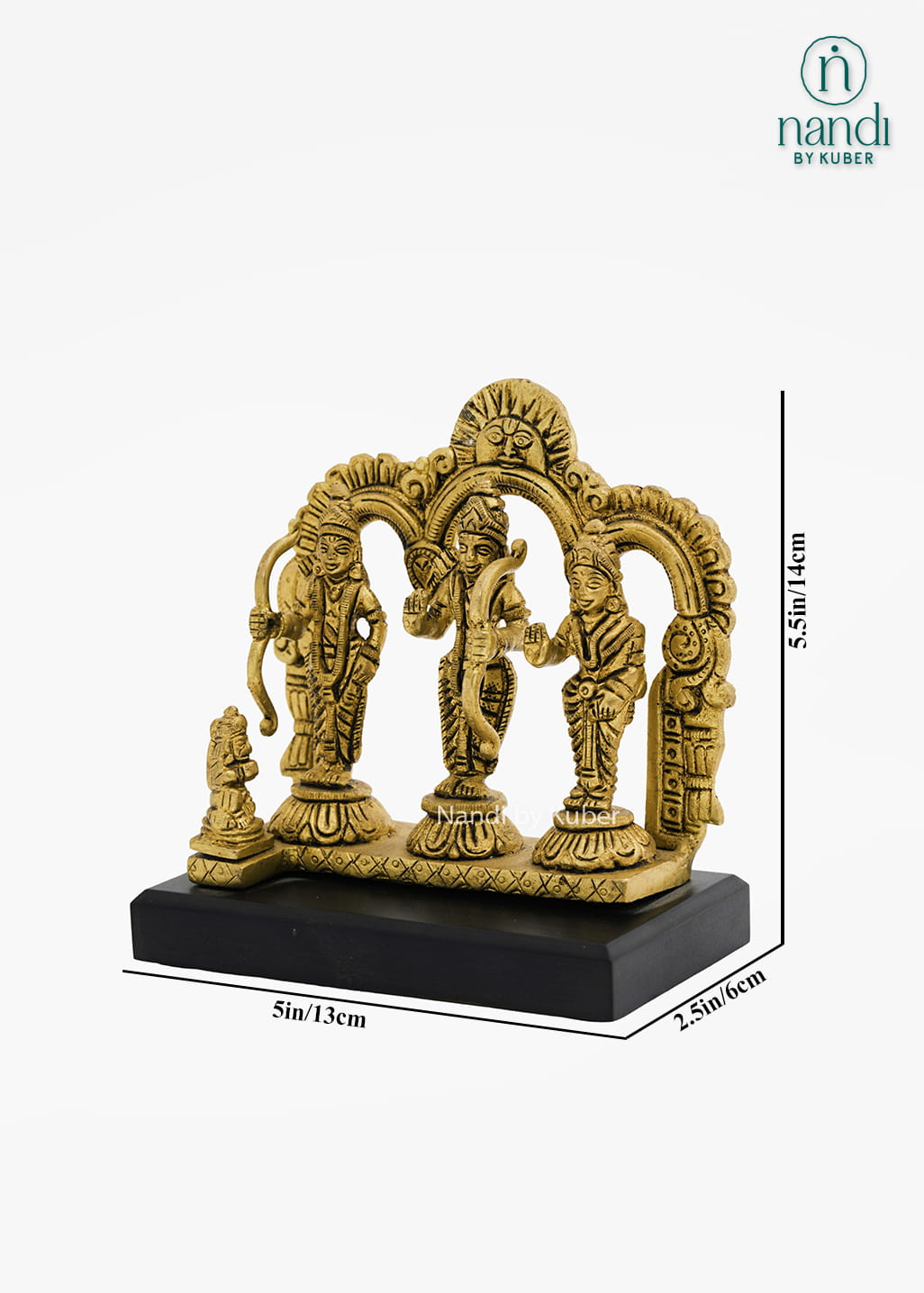 Brass Ram Darbar Base