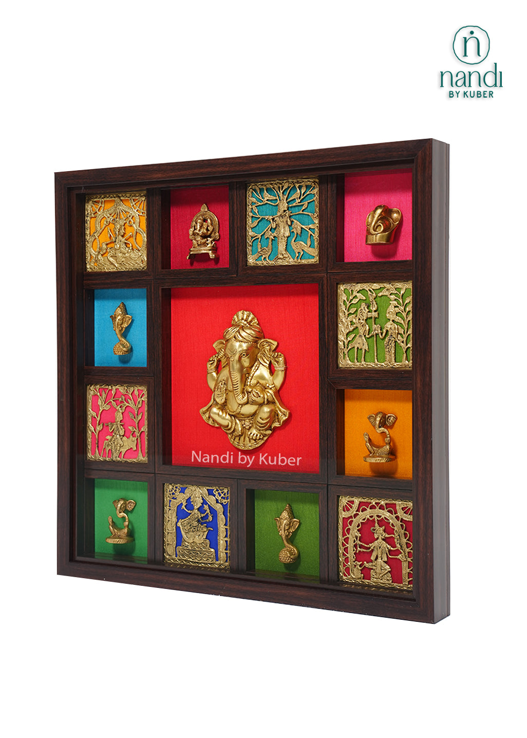 Brass Ganesha Bastar Frame