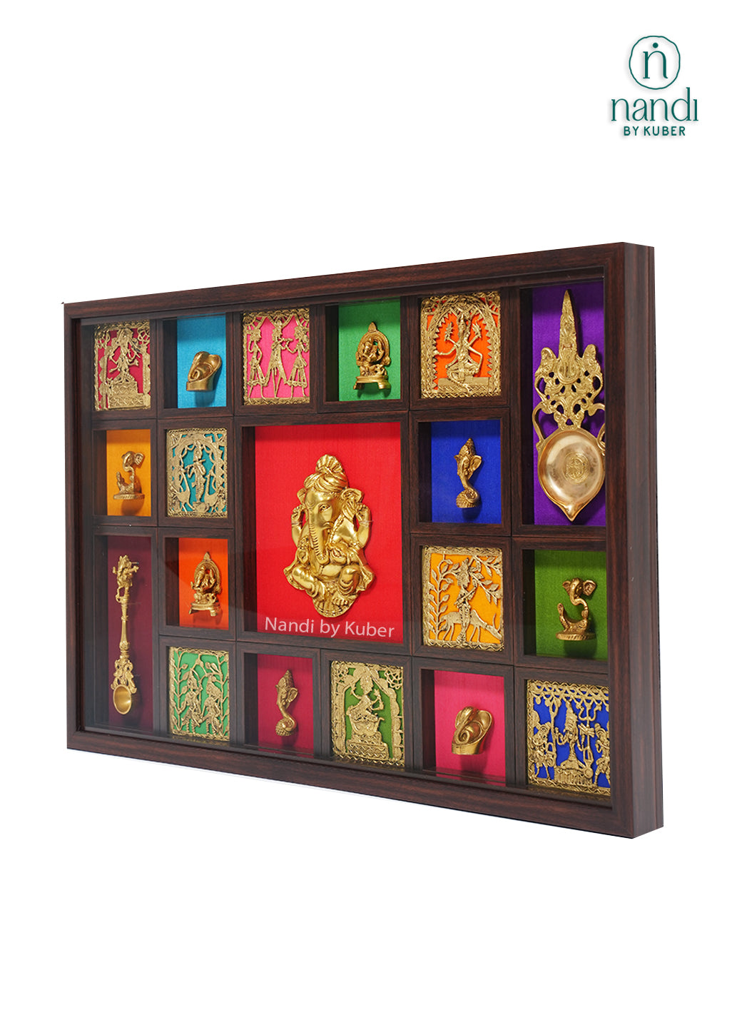 Brass Ganesha Bastar Frame