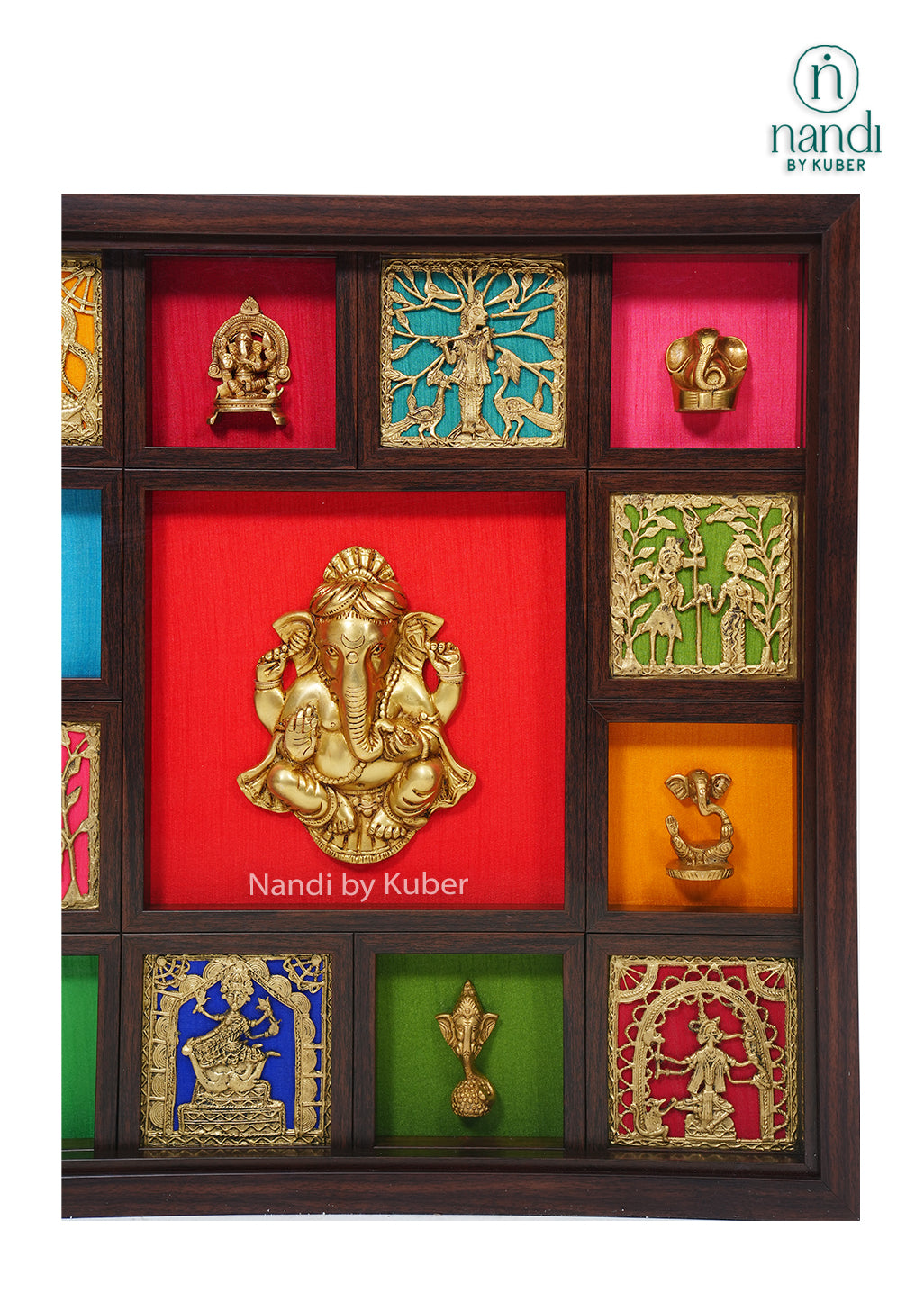 Brass Ganesha Bastar Frame