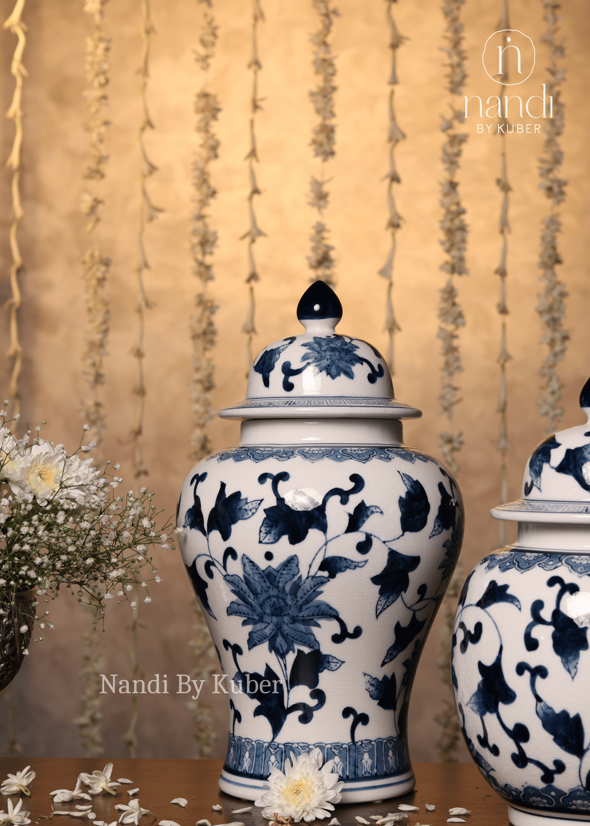 Ceramic Pot 14 inch - side view