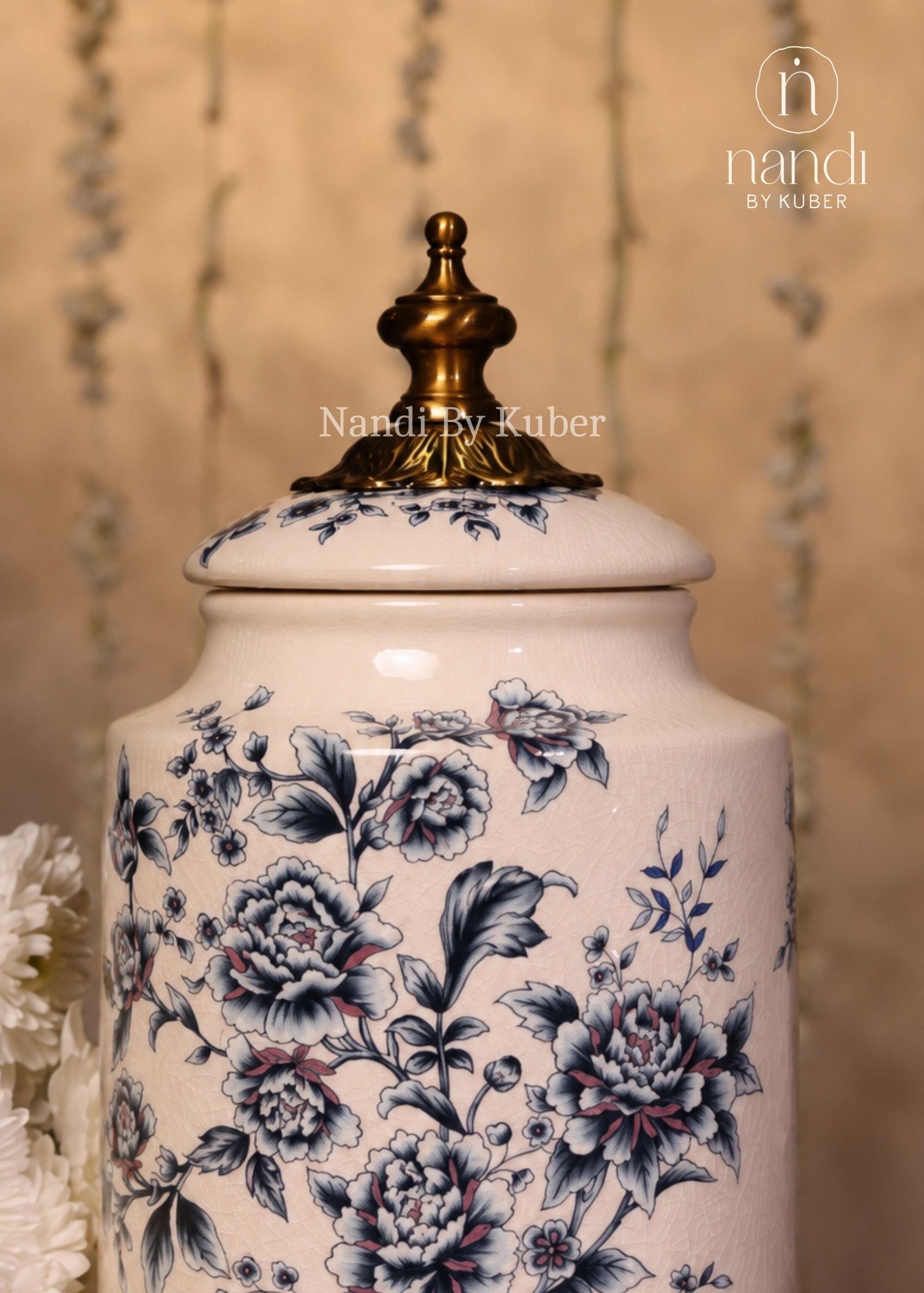 Ceramic Pot 10.5 inch - side view