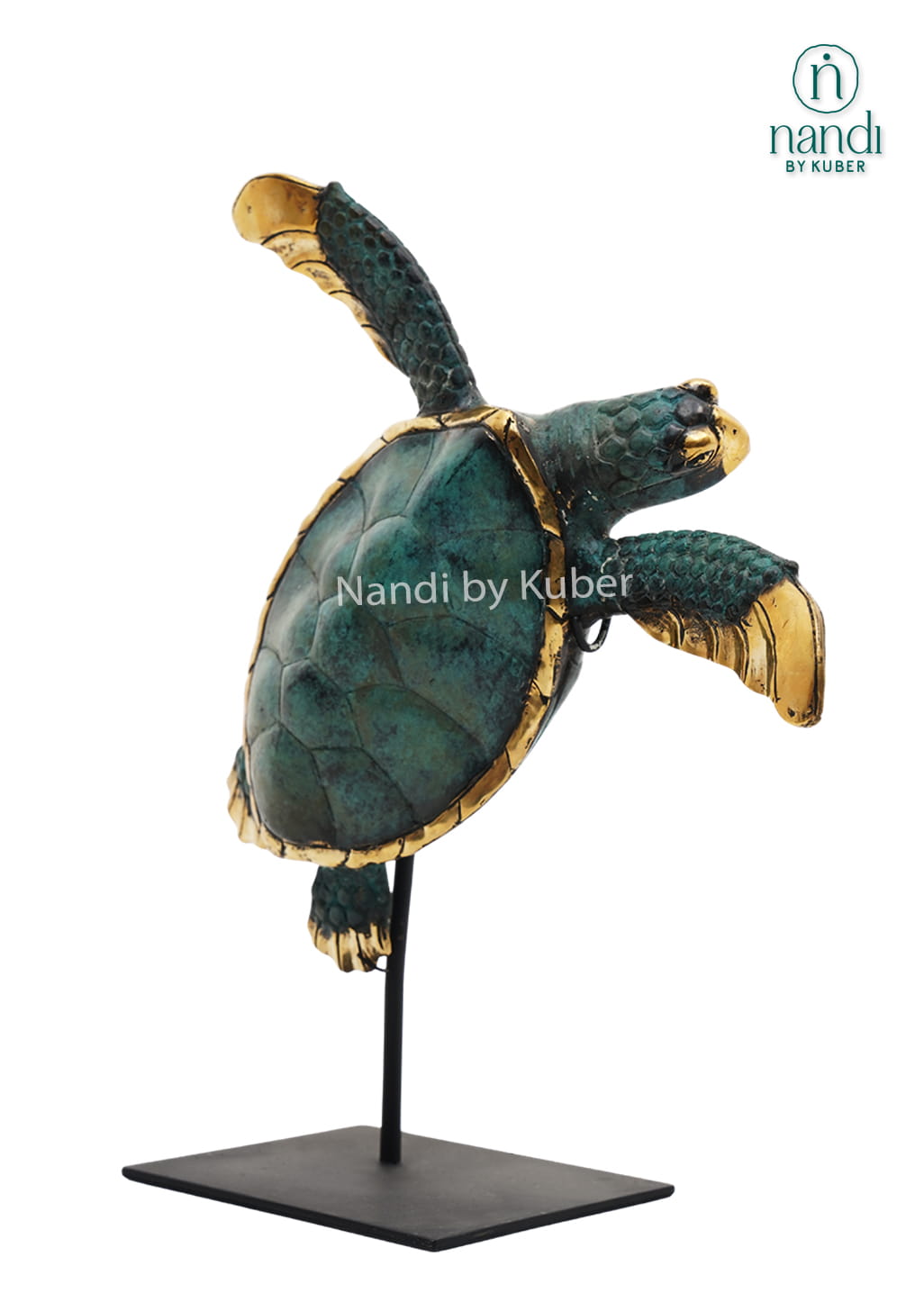 Brass Tortoise With Stand