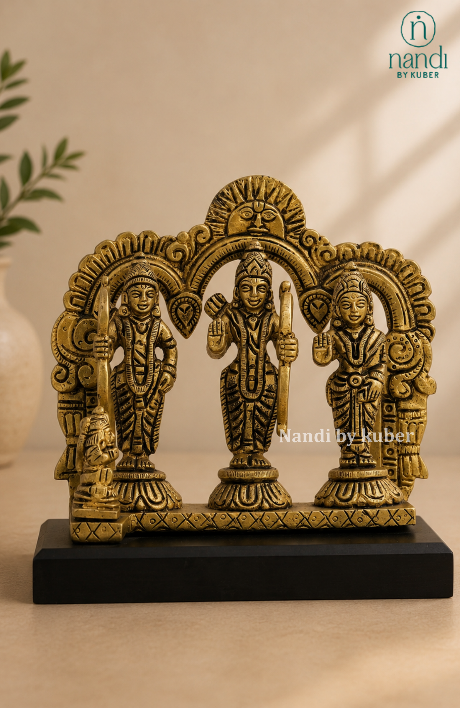 Brass Ram Darbar Base