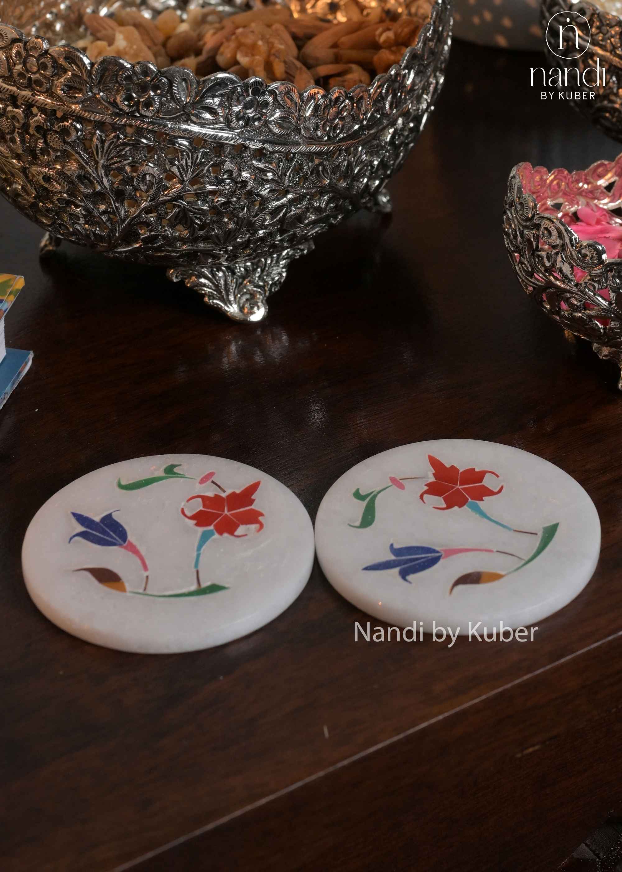 Marble Inlay Coaster