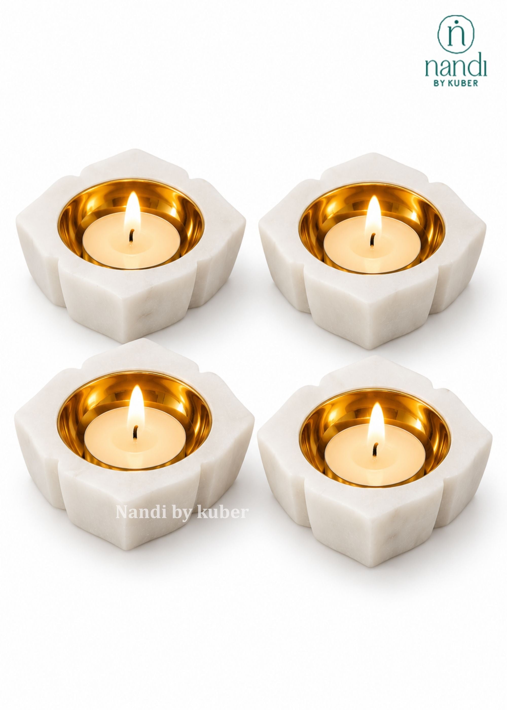 Marble Candle Stand - angle 4