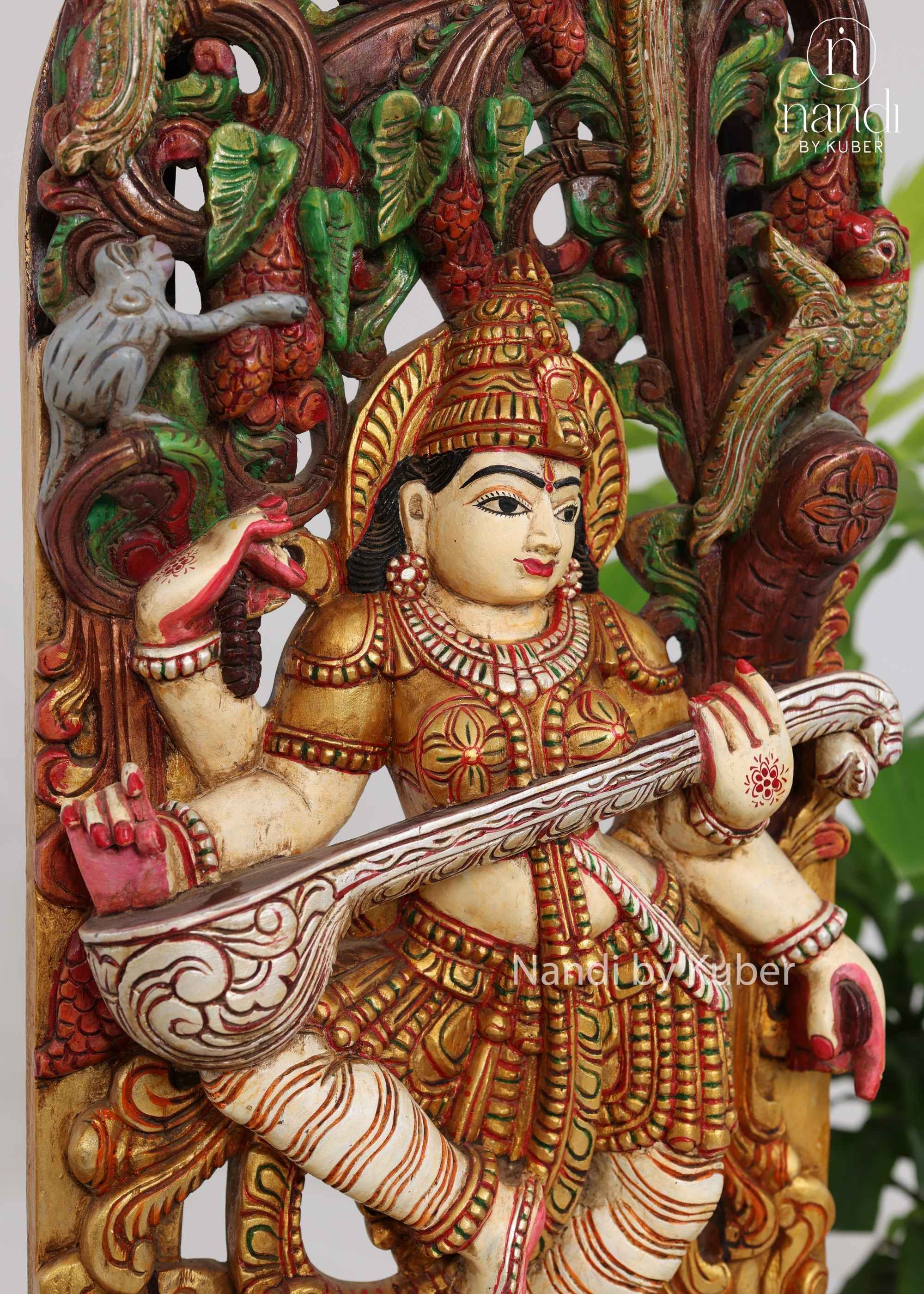 Wood Arch Saraswati - view 4