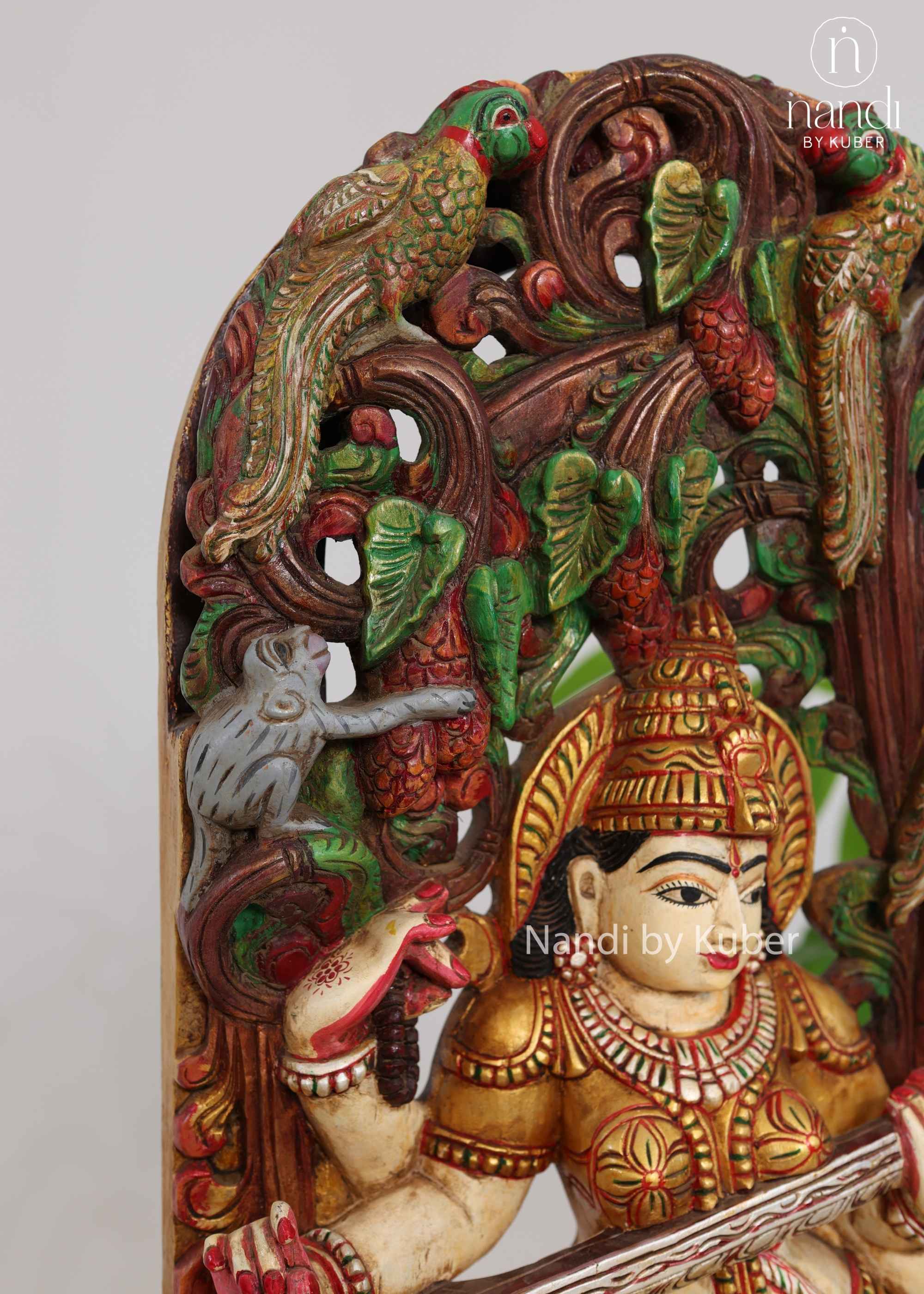 Wood Arch Saraswati - view 5