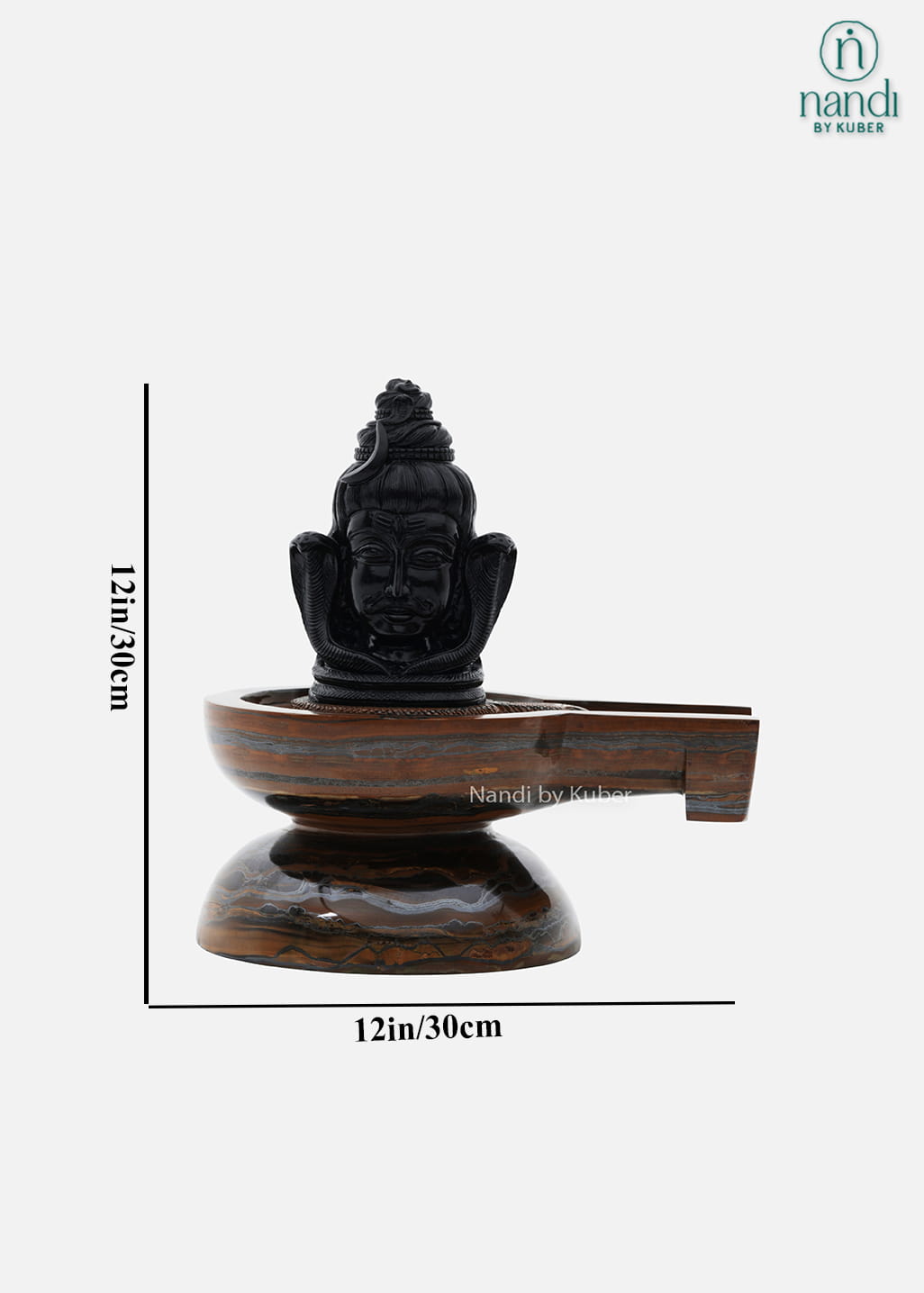 Tiger Eye Stone Shivling