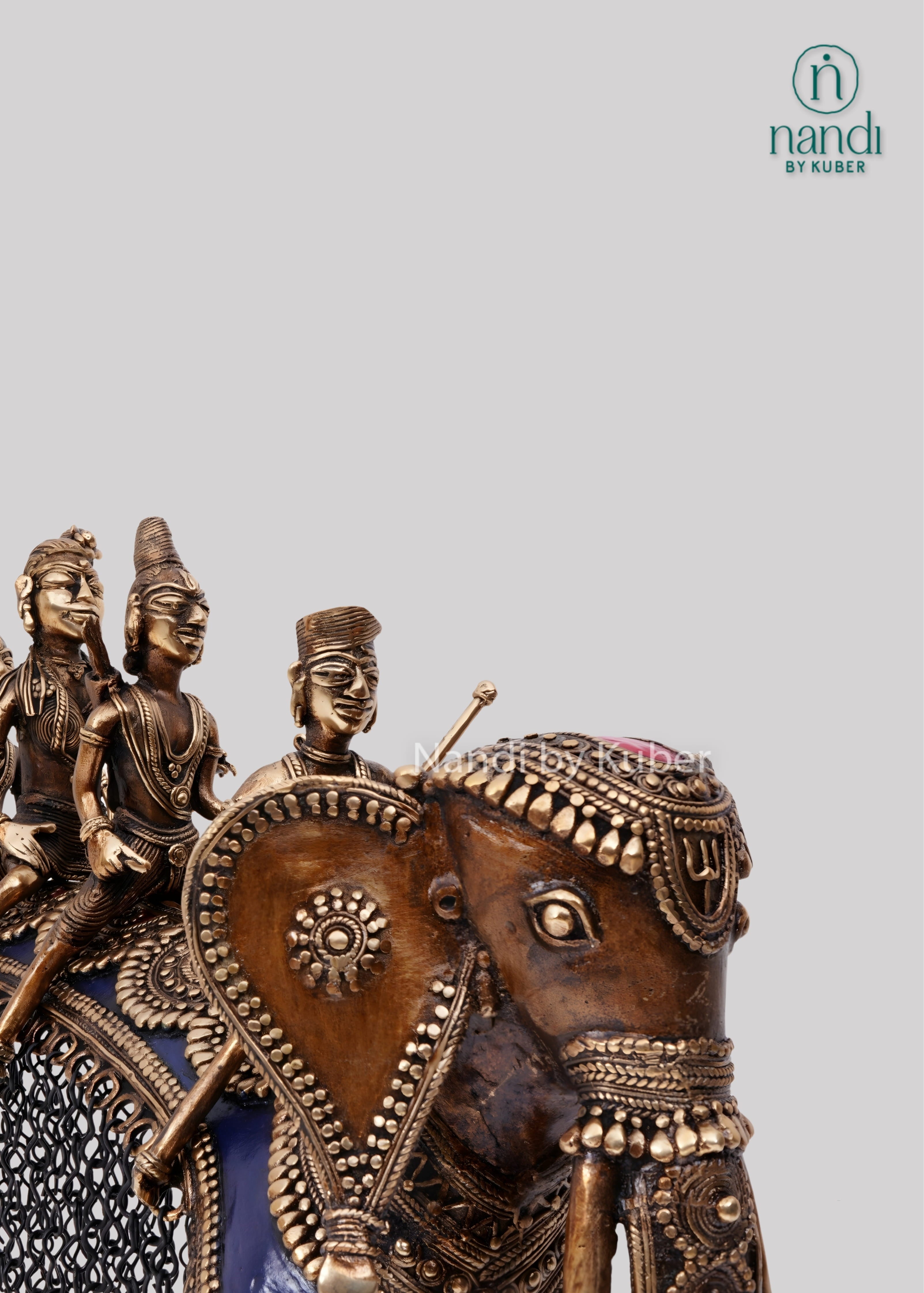 Brass Elephant Ram Darbar