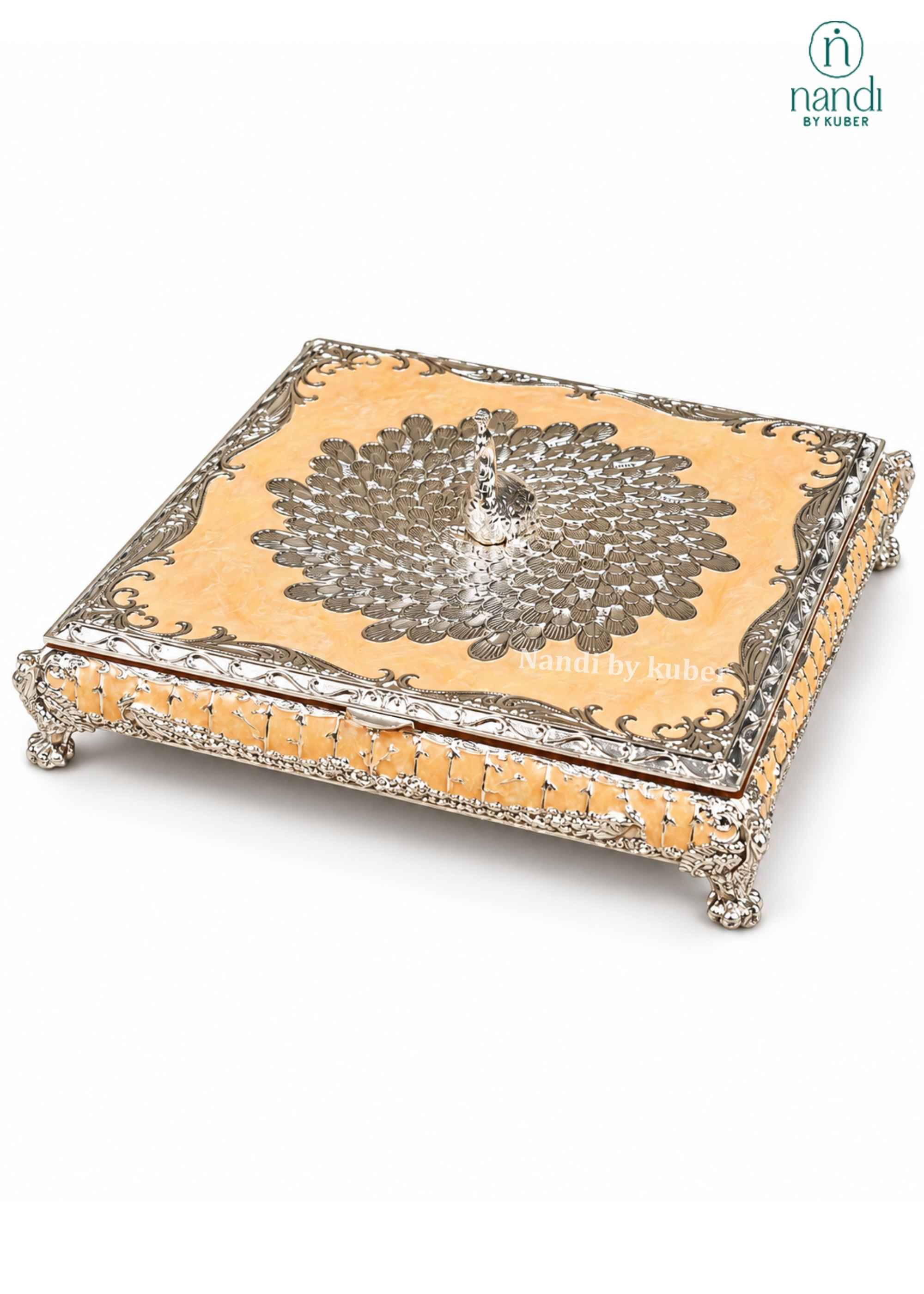 Metal Box Square Peach - view 2
