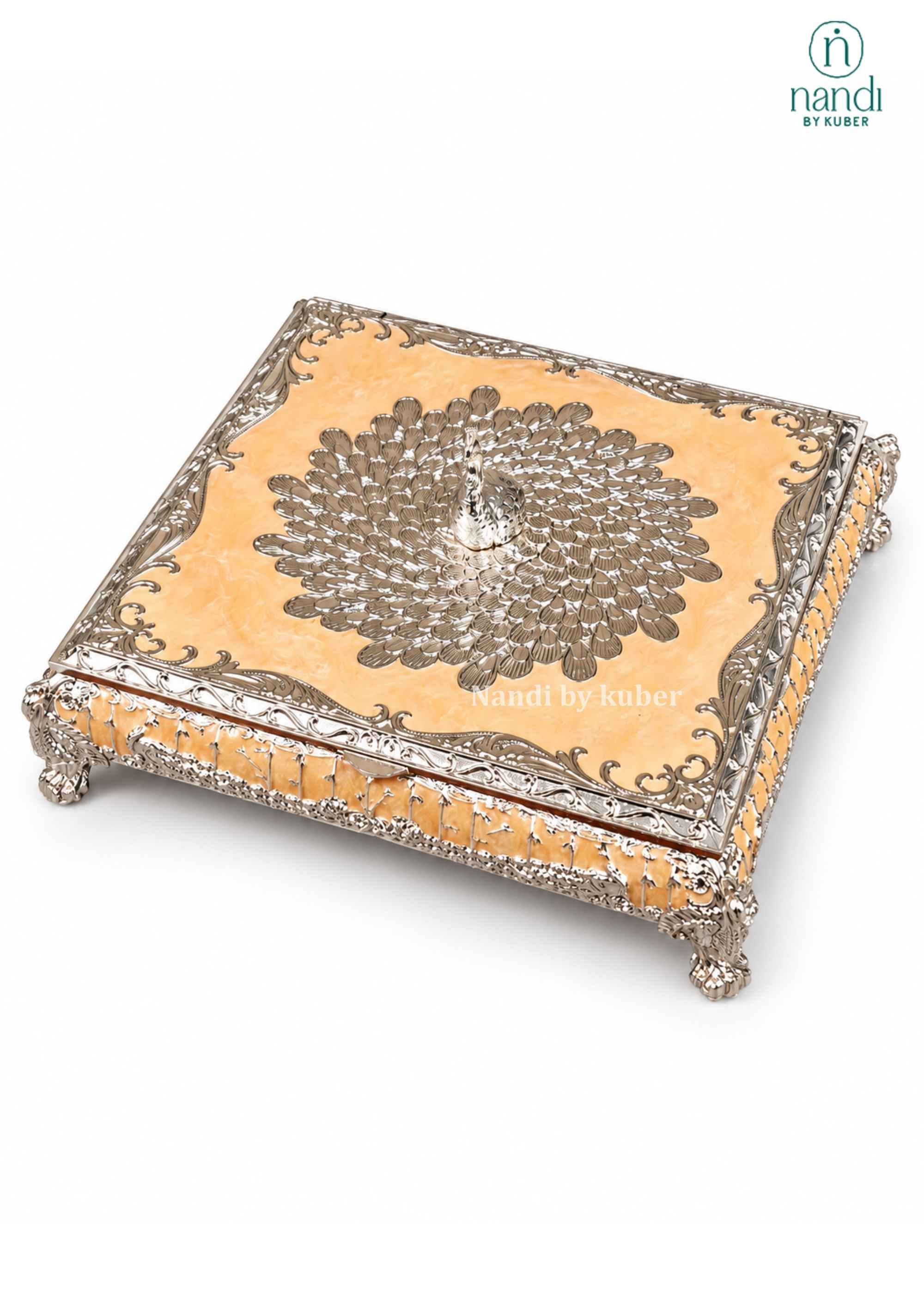 Metal Box Square Peach - view 3
