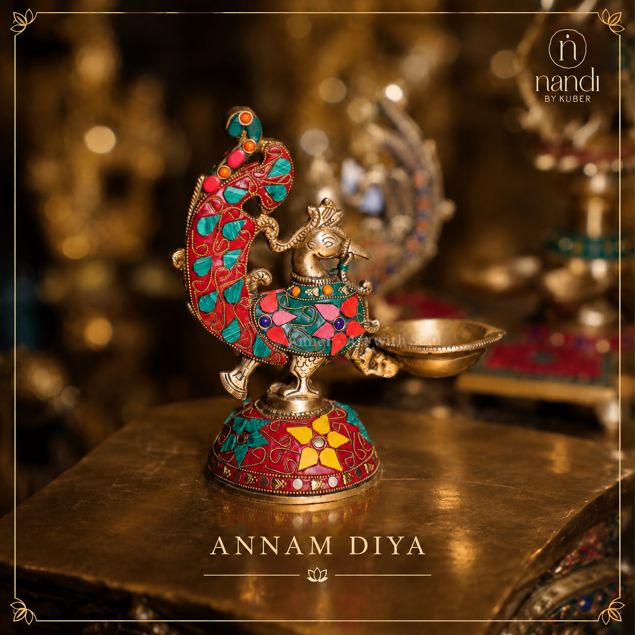 Brass Annam Diya