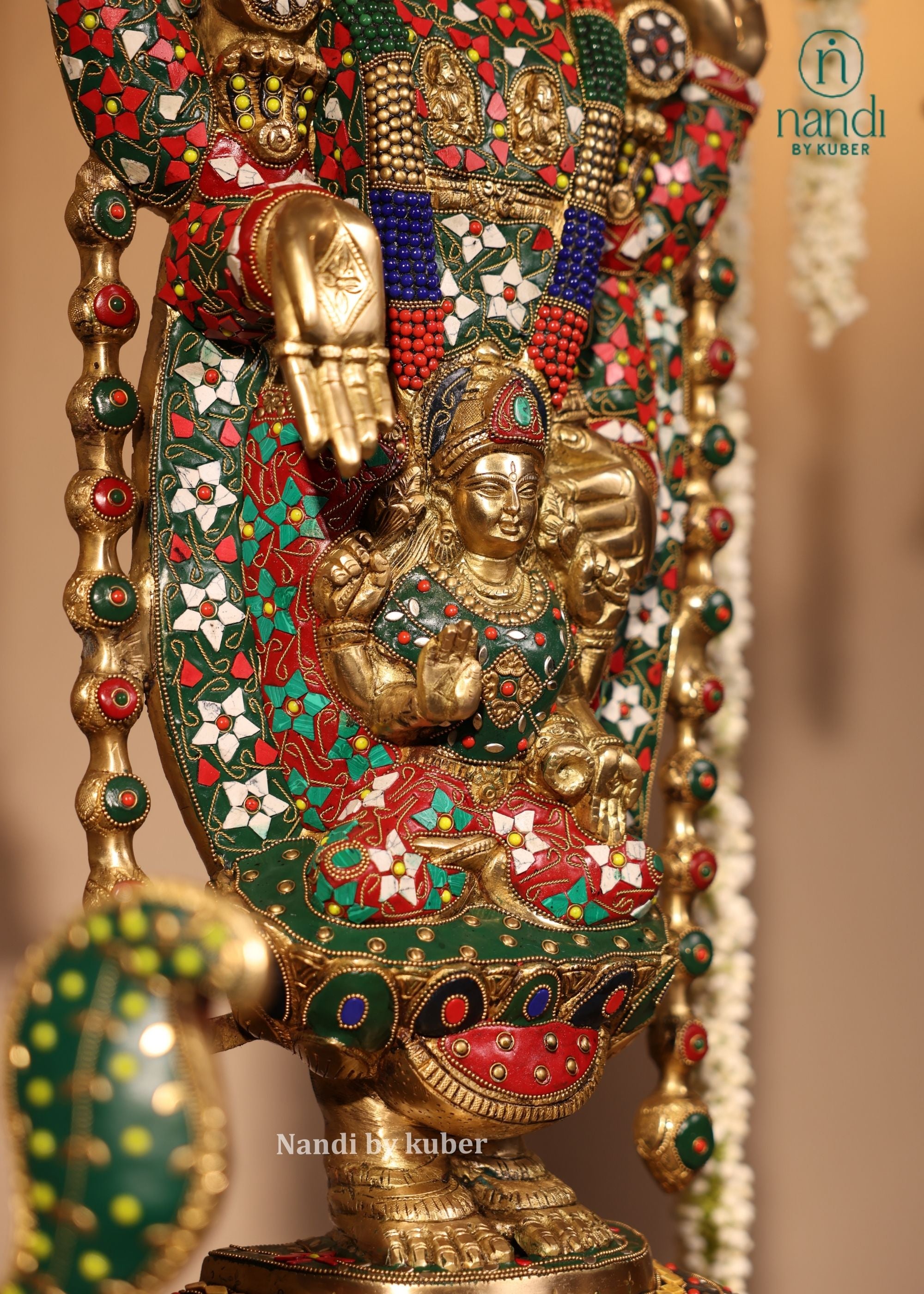 Brass Balaji Oval Base - additional view