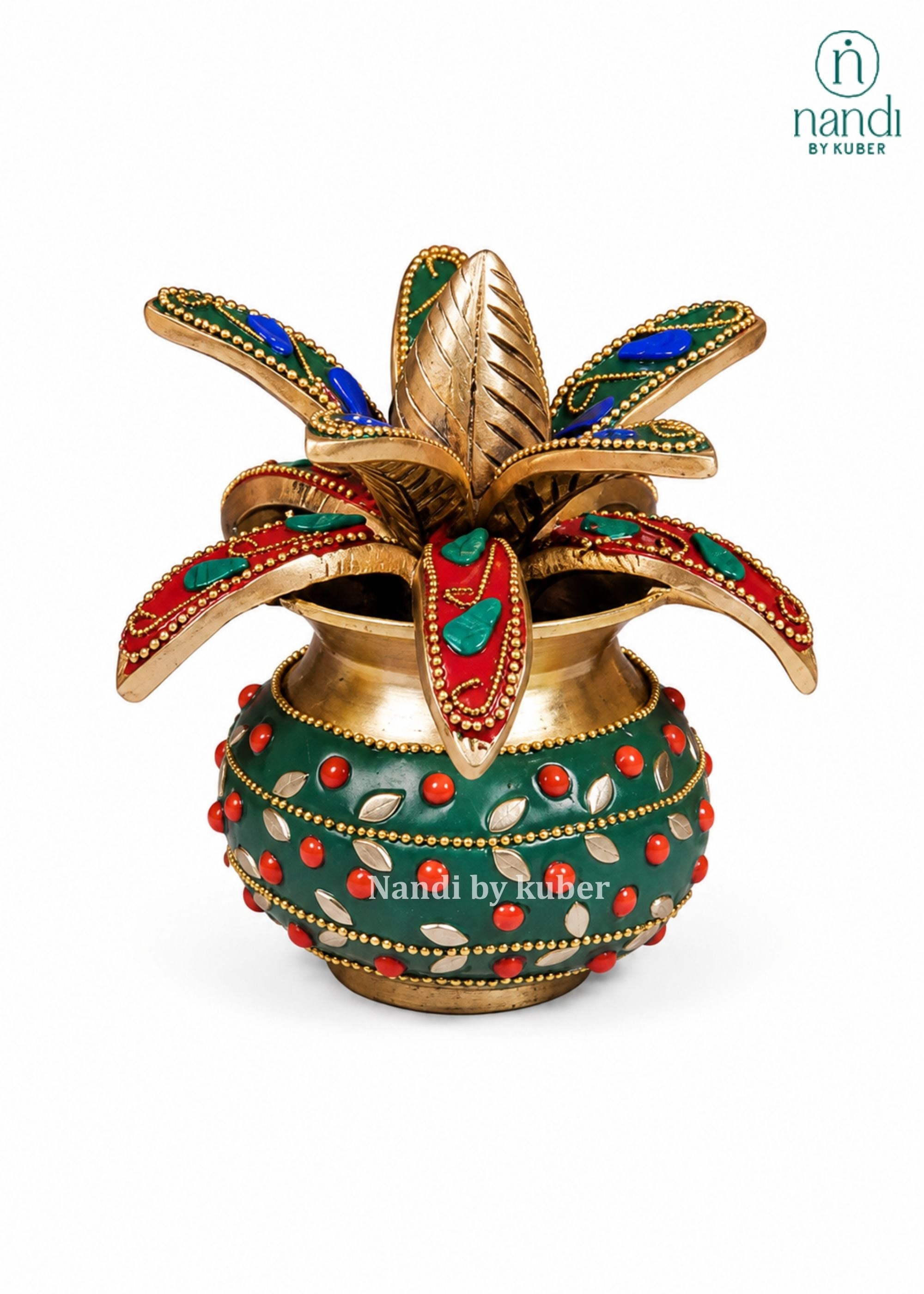 Brass Kalash Small - side view