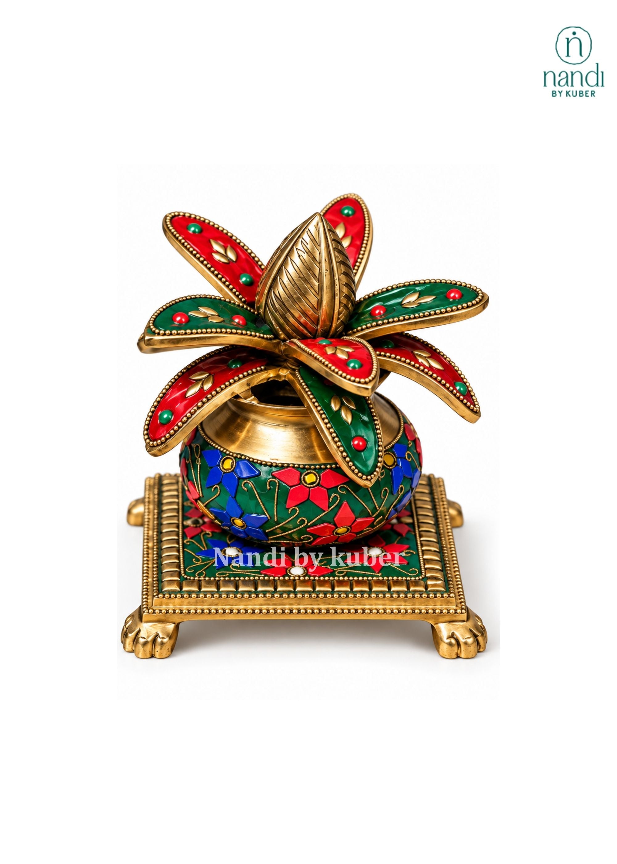 Brass Kalash - angle 1