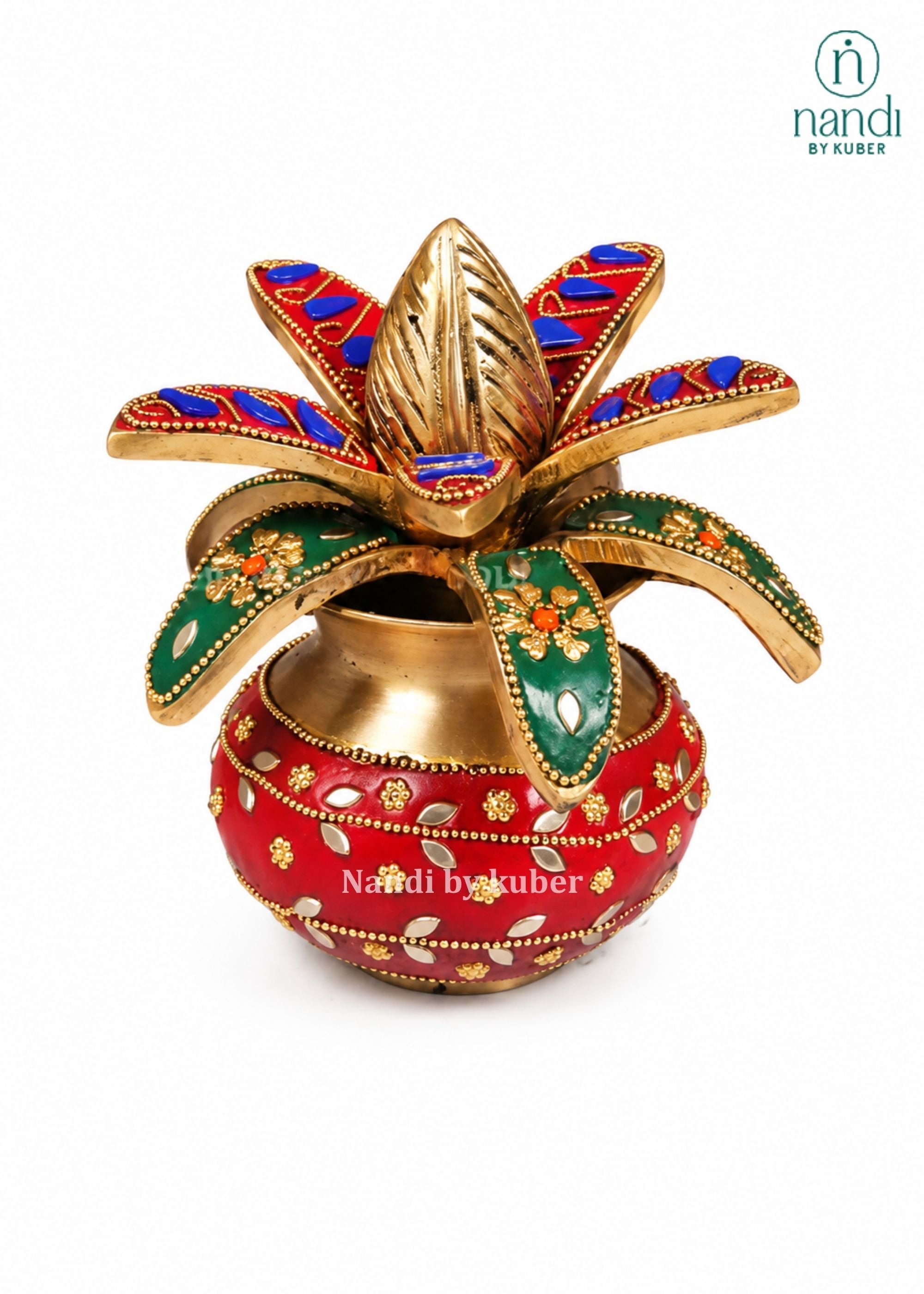 Brass Kalash Big - side view