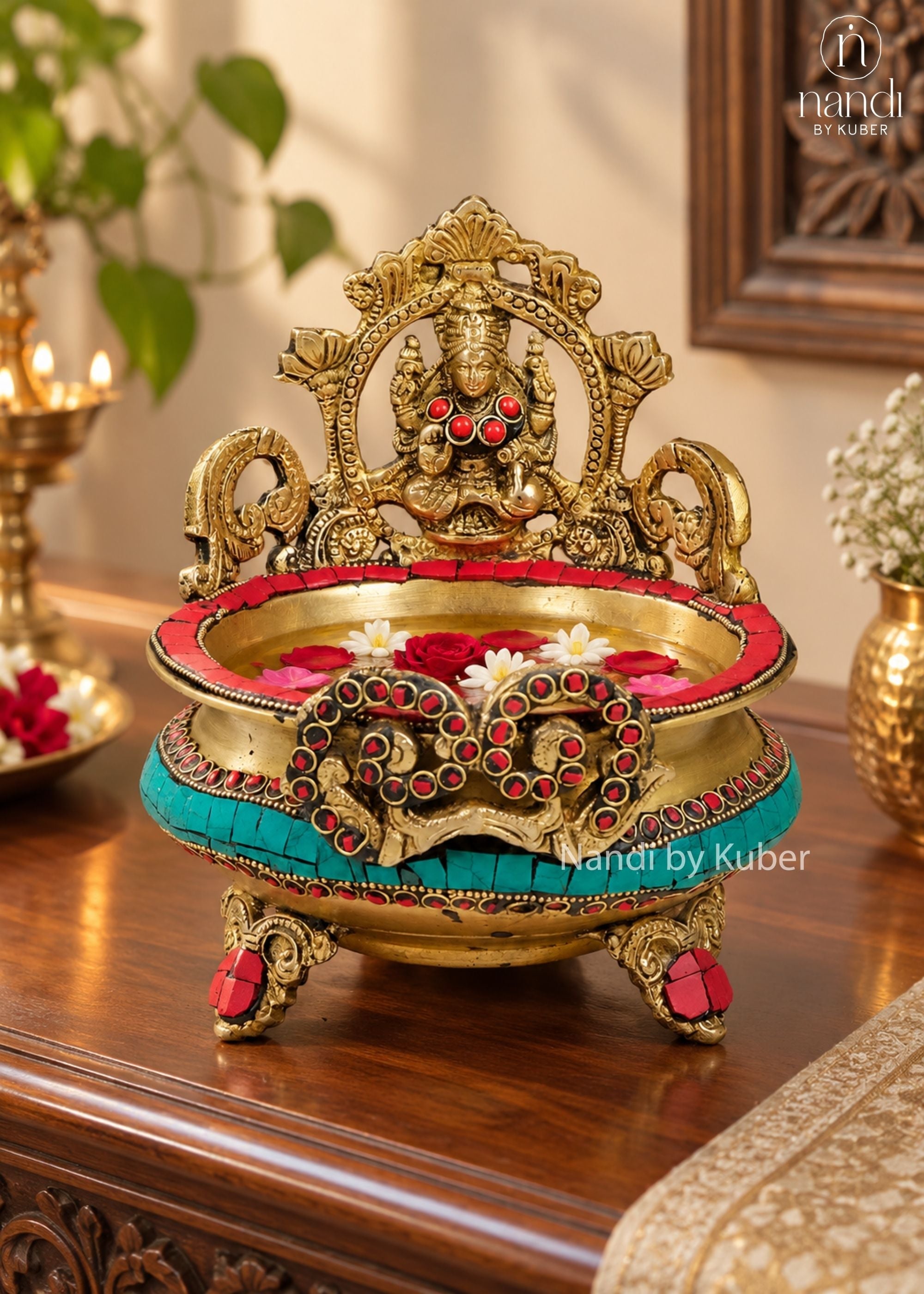 Brass Urli Laxmi