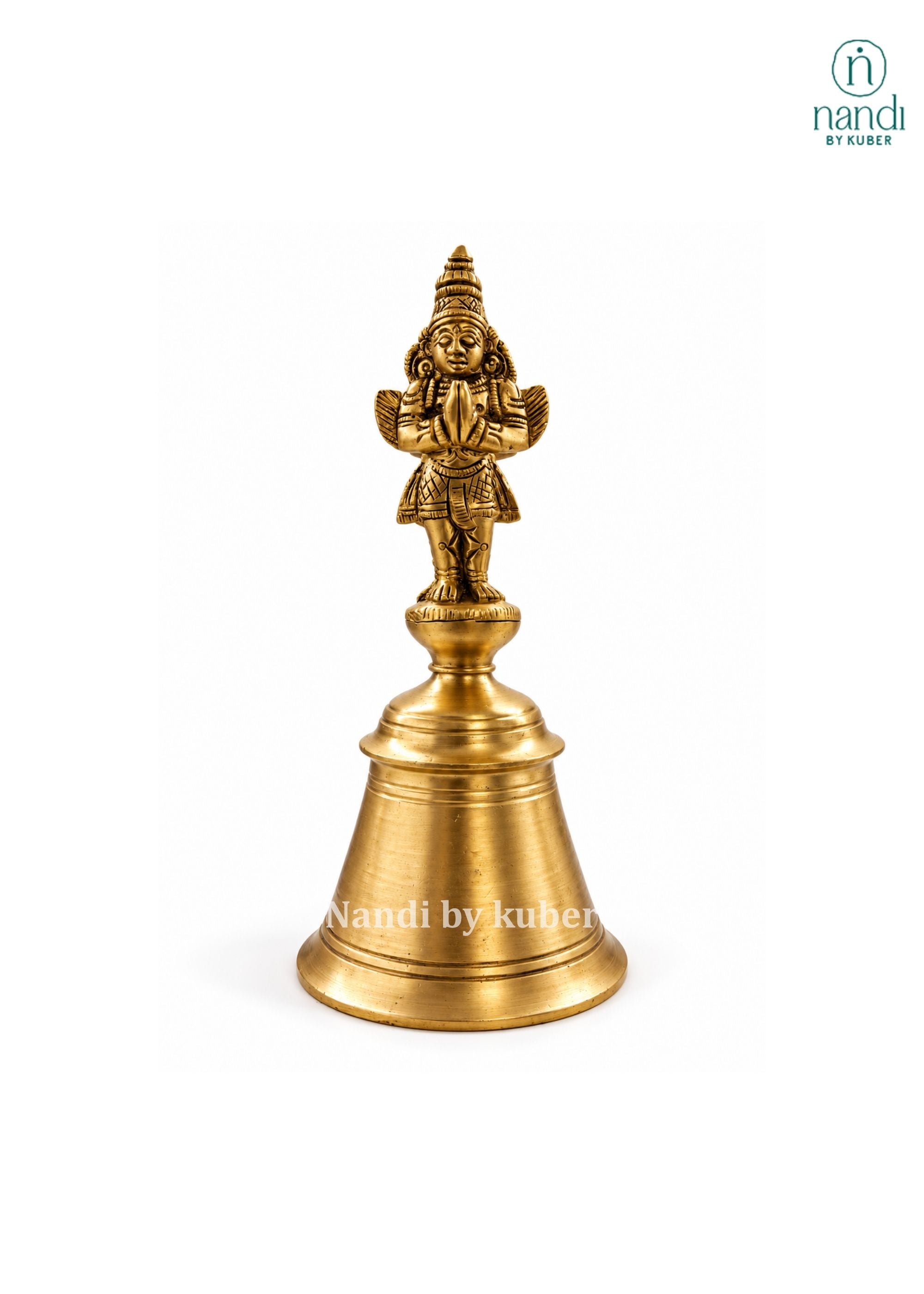 Brass Bell Garuda - angle 2