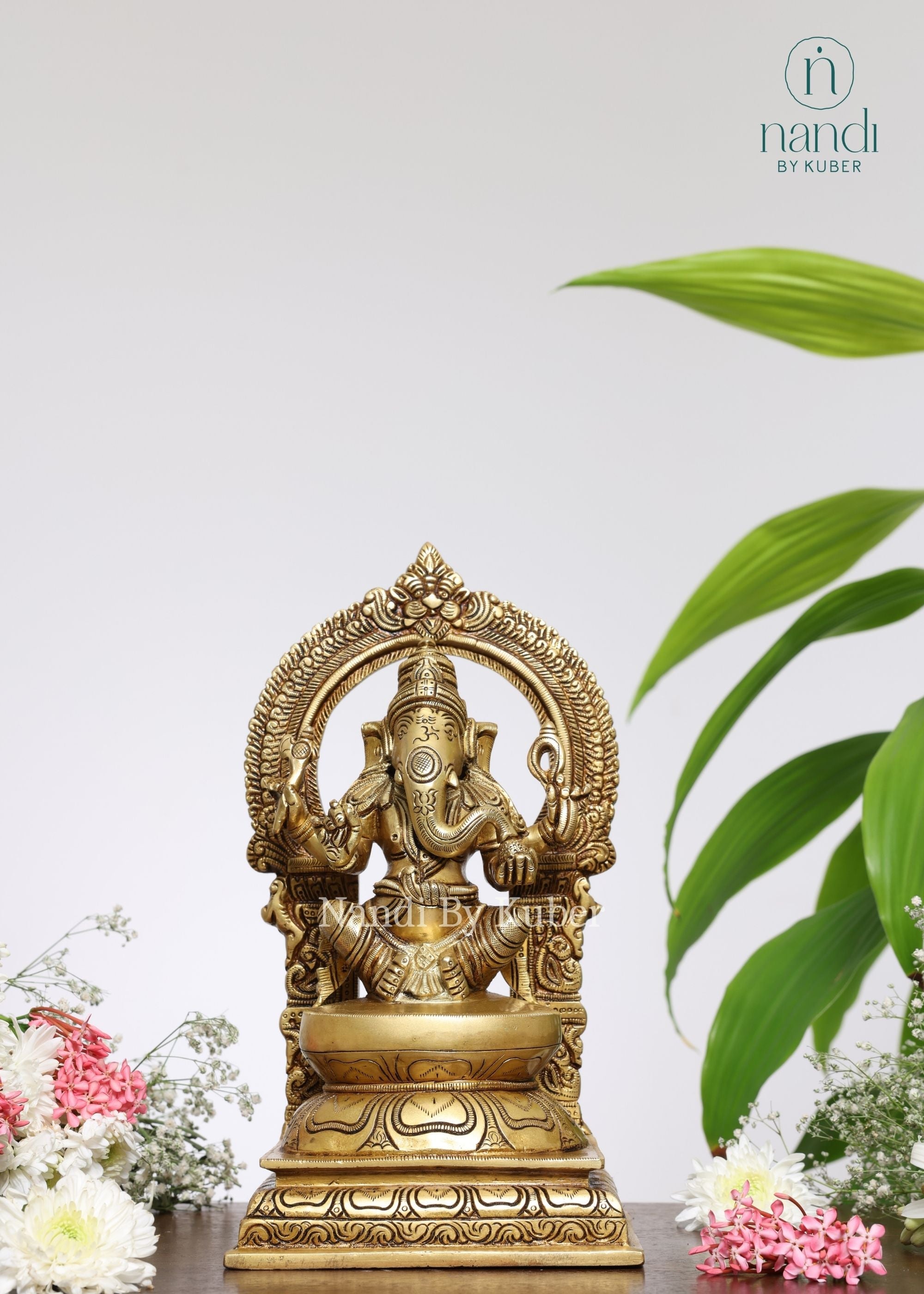 Brass Arch Ganesha - additional view