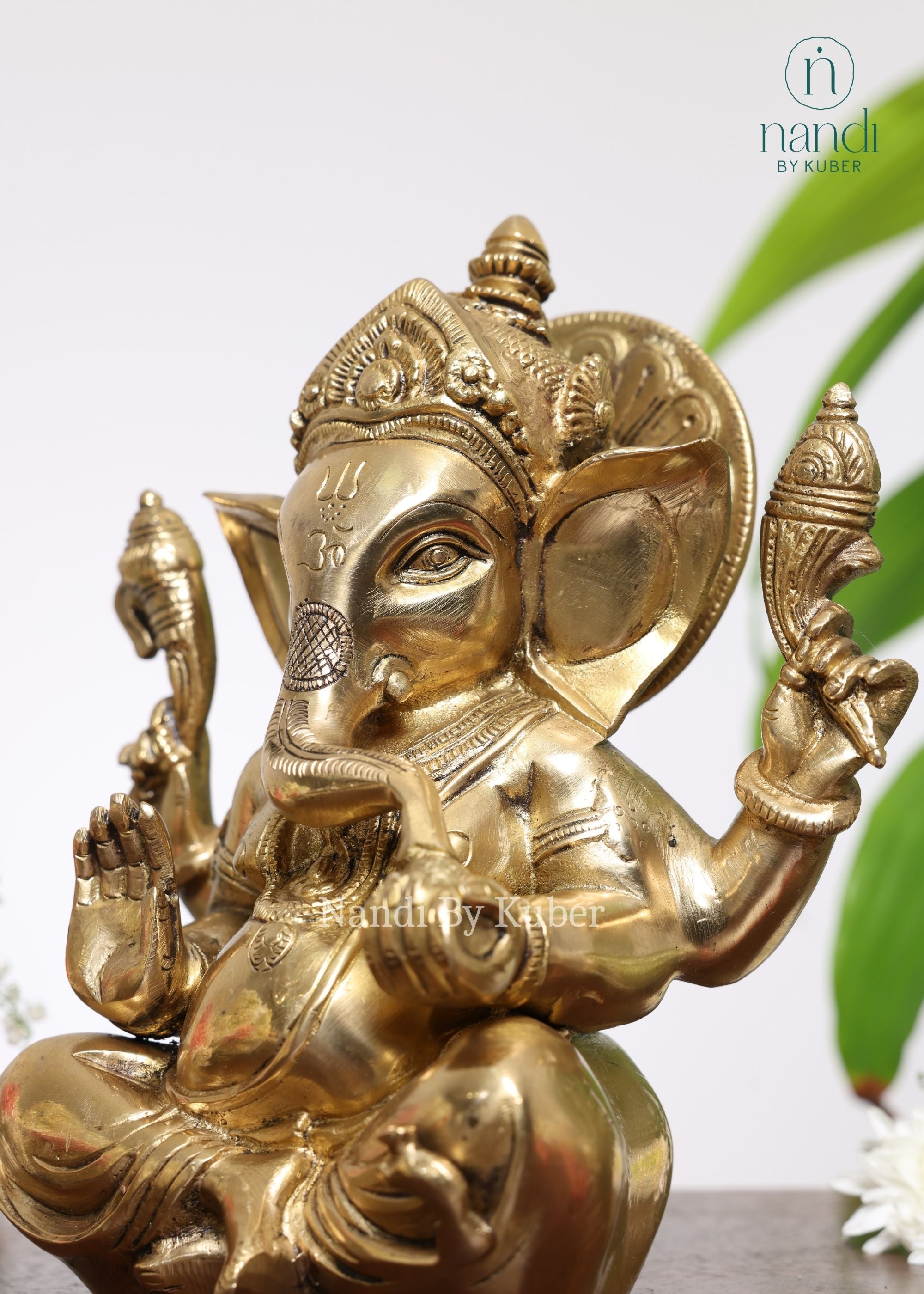 Brass Appu Ganesha - additional lifestyle view