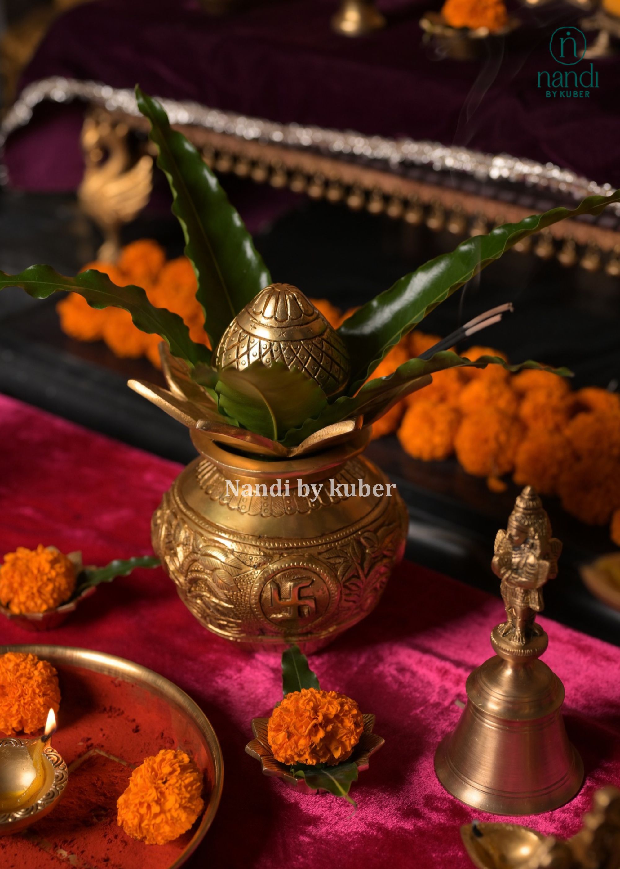 Brass Mangal Kalash
