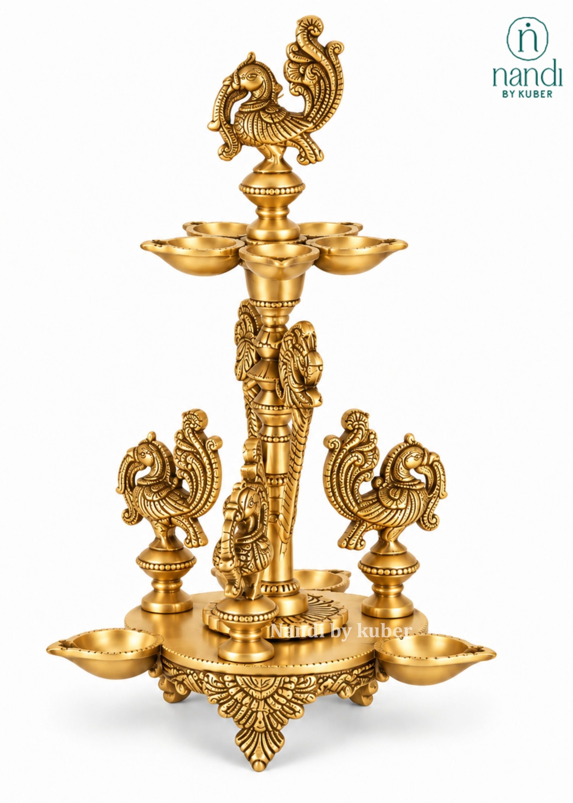 Brass Annam Lamp