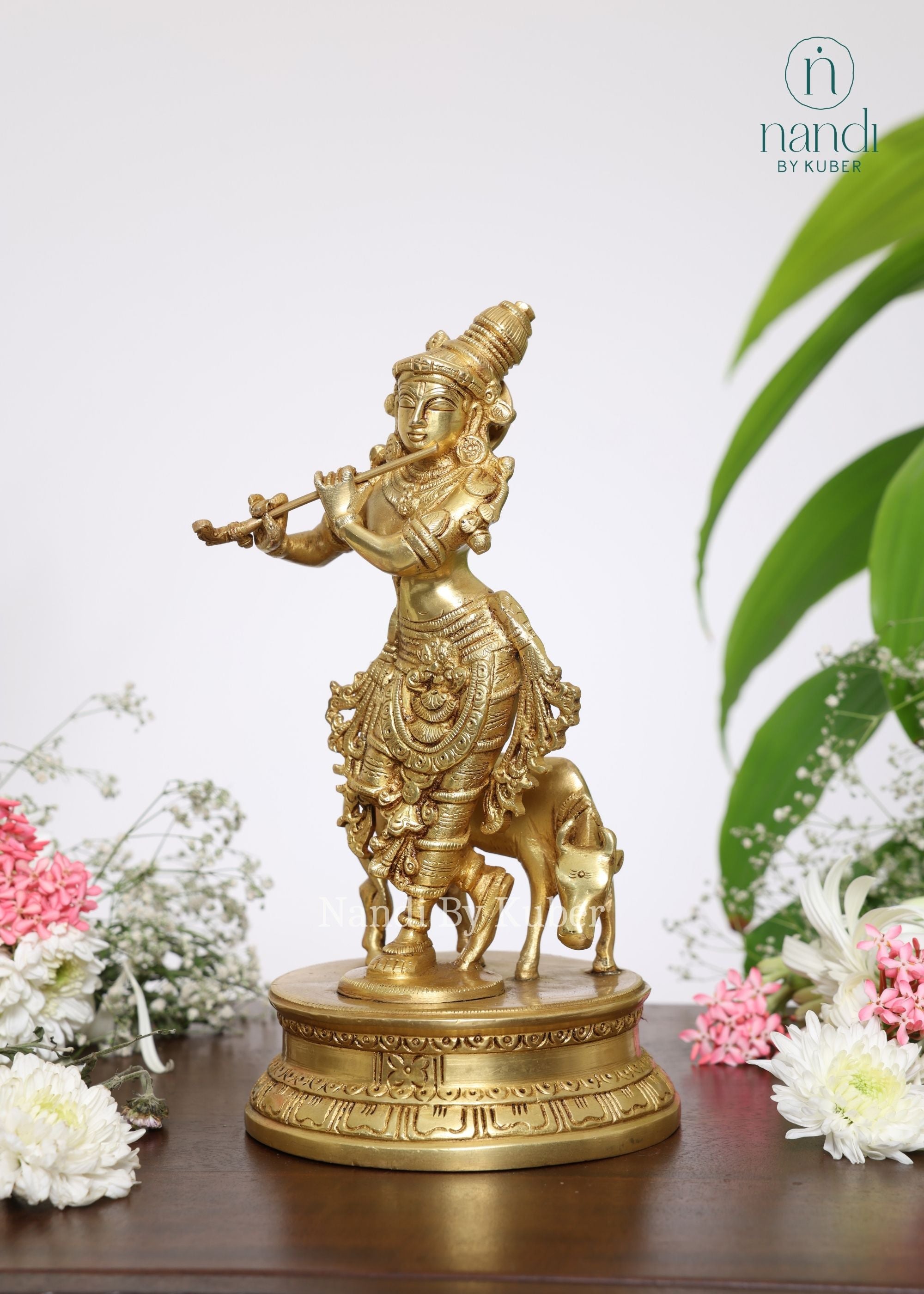 Brass Cow Krishna YG - additional lifestyle view