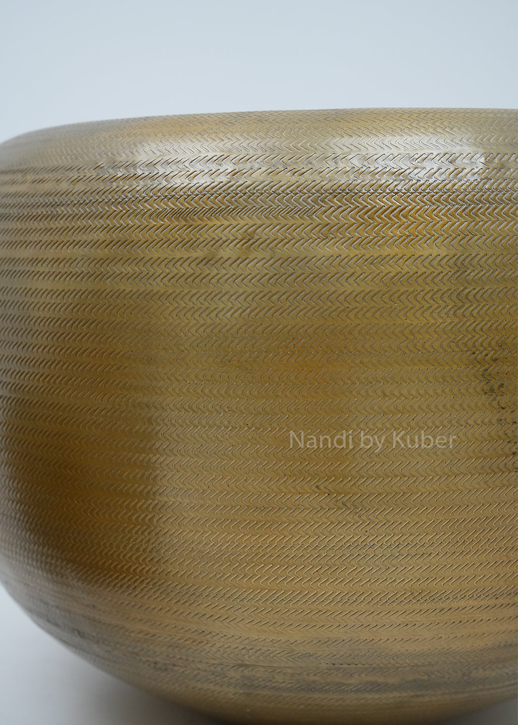 Handcrafted aluminium planter set with a textured copper , perfect for elevating plants and décor with timeless elegance.