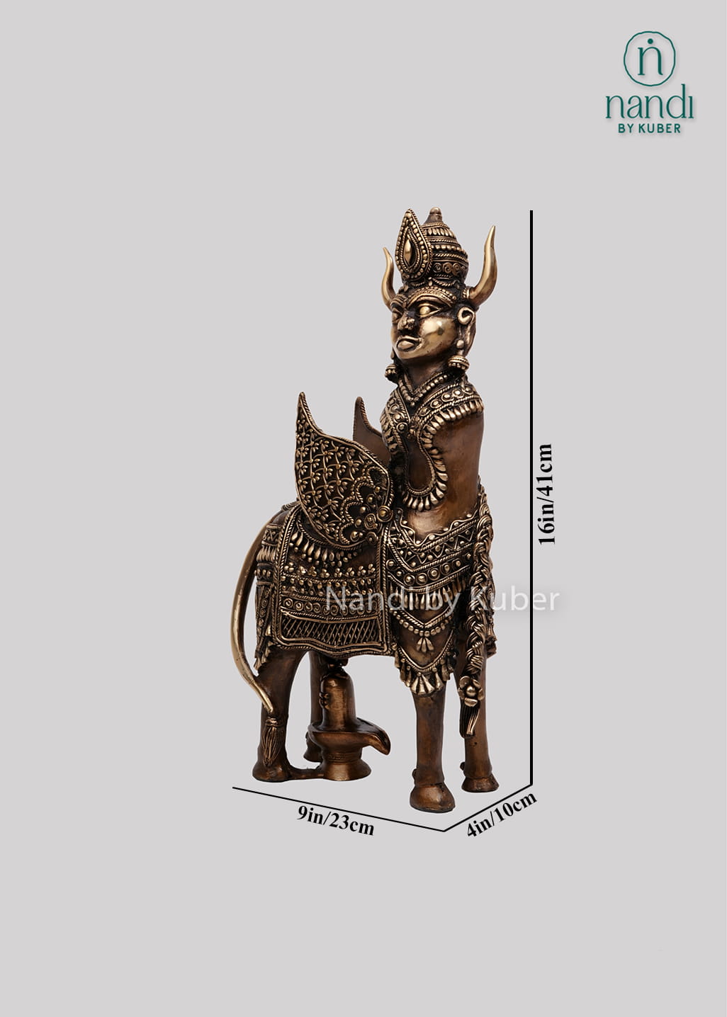 Brass Ram Darbar elephant decor