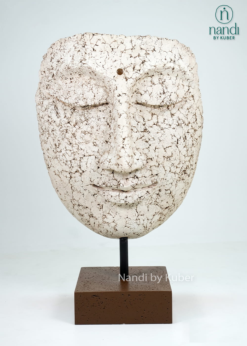 Decorative marble dust face sculpture 
