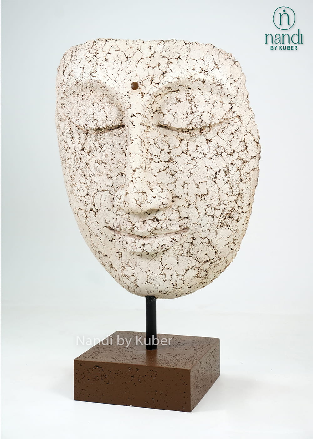 Decorative marble dust face sculpture 